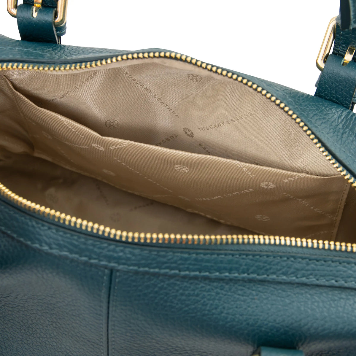 Ribelle Soft Italian Leather Duffle Bag | Pebbled Leather