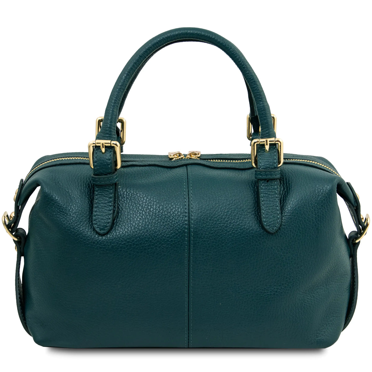 Ribelle Soft Italian Leather Duffle Bag | Pebbled Leather