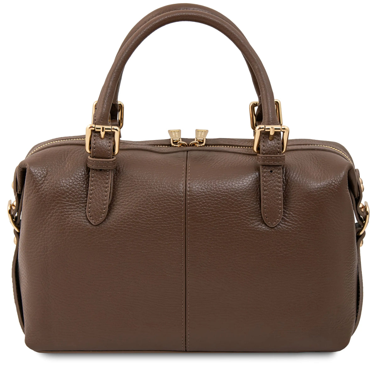 Ribelle Soft Italian Leather Duffle Bag | Pebbled Leather
