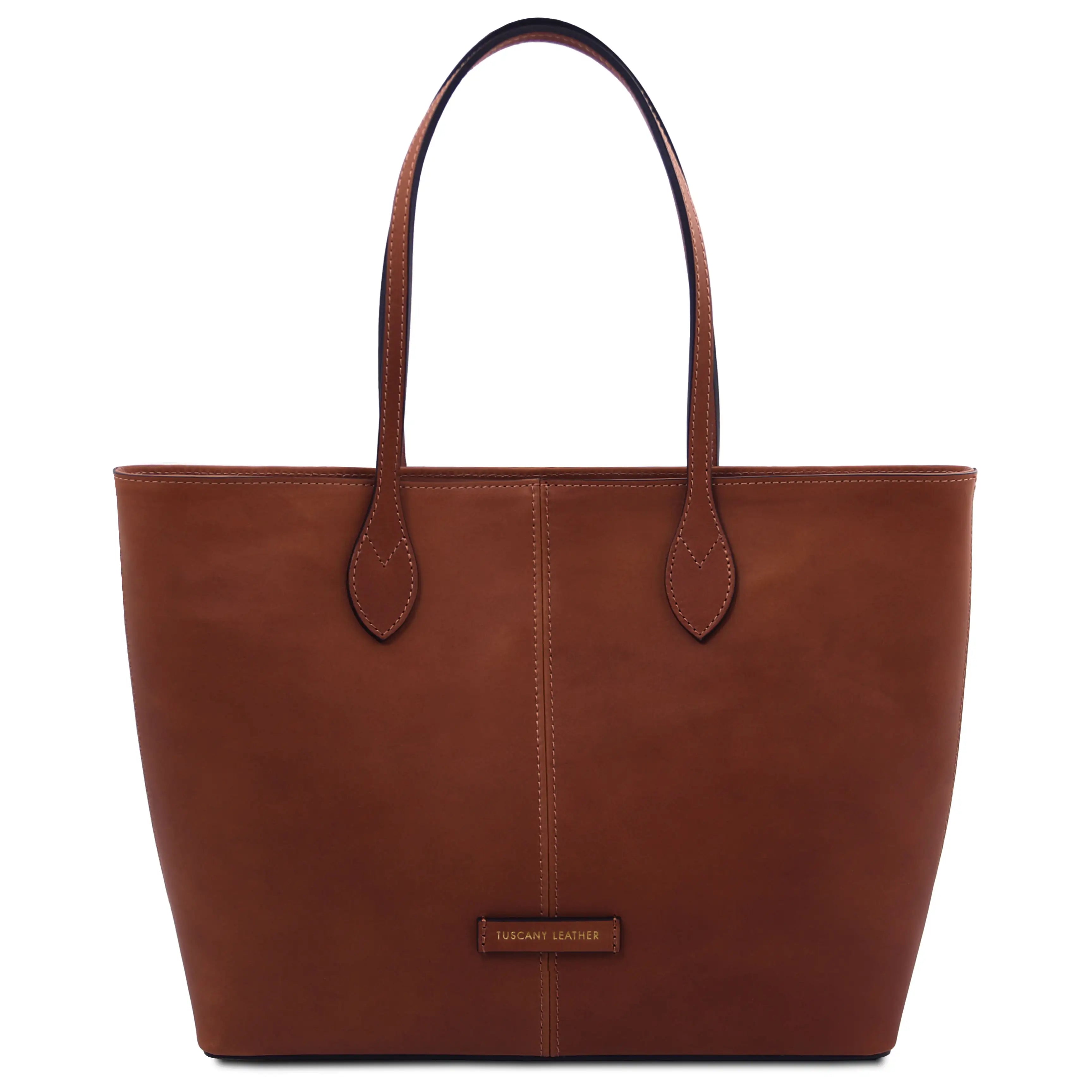 Essenza Italian Leather Shoulder Bag | Full-Grain Leather