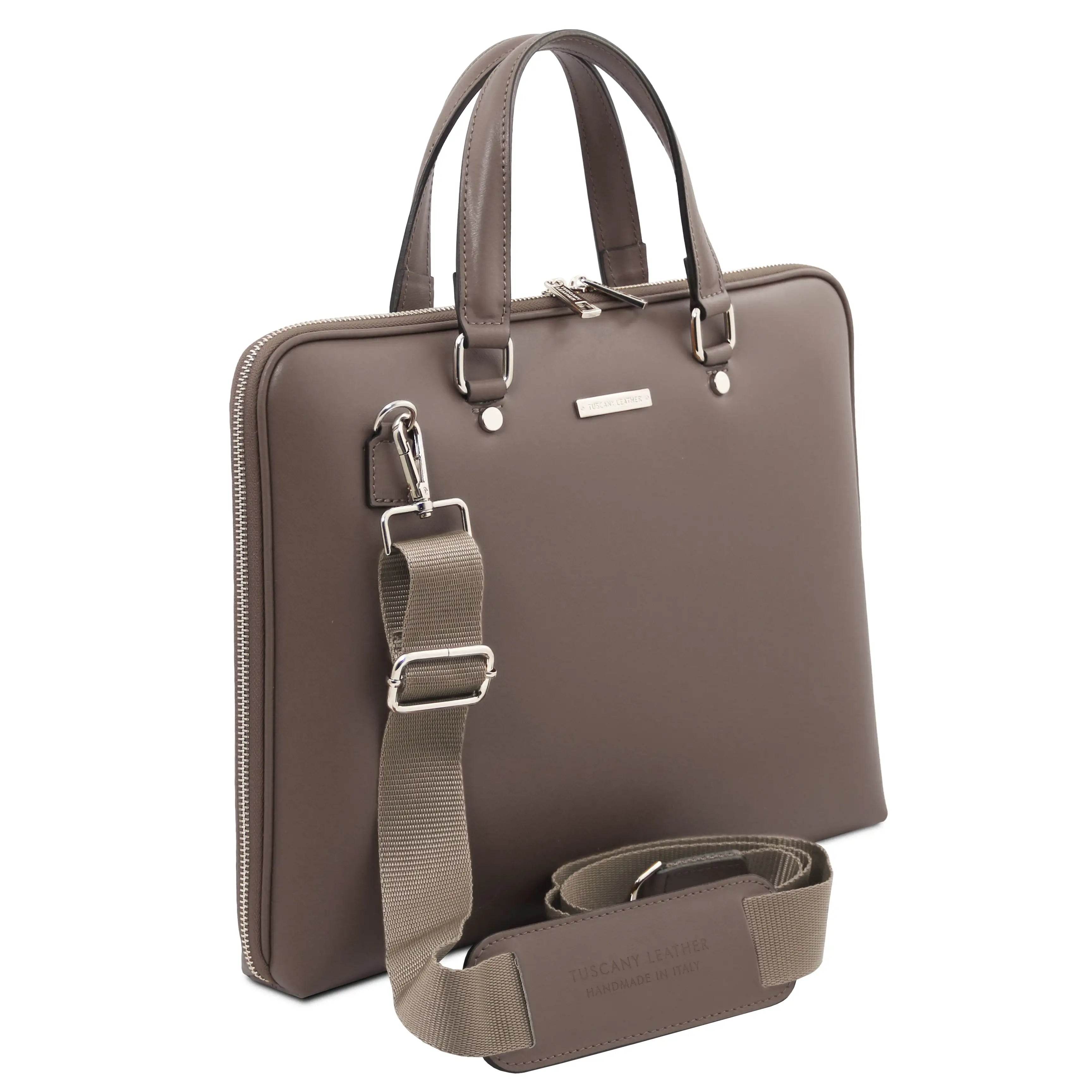 Verona Italian Leather Business Bag | Saffiano leather