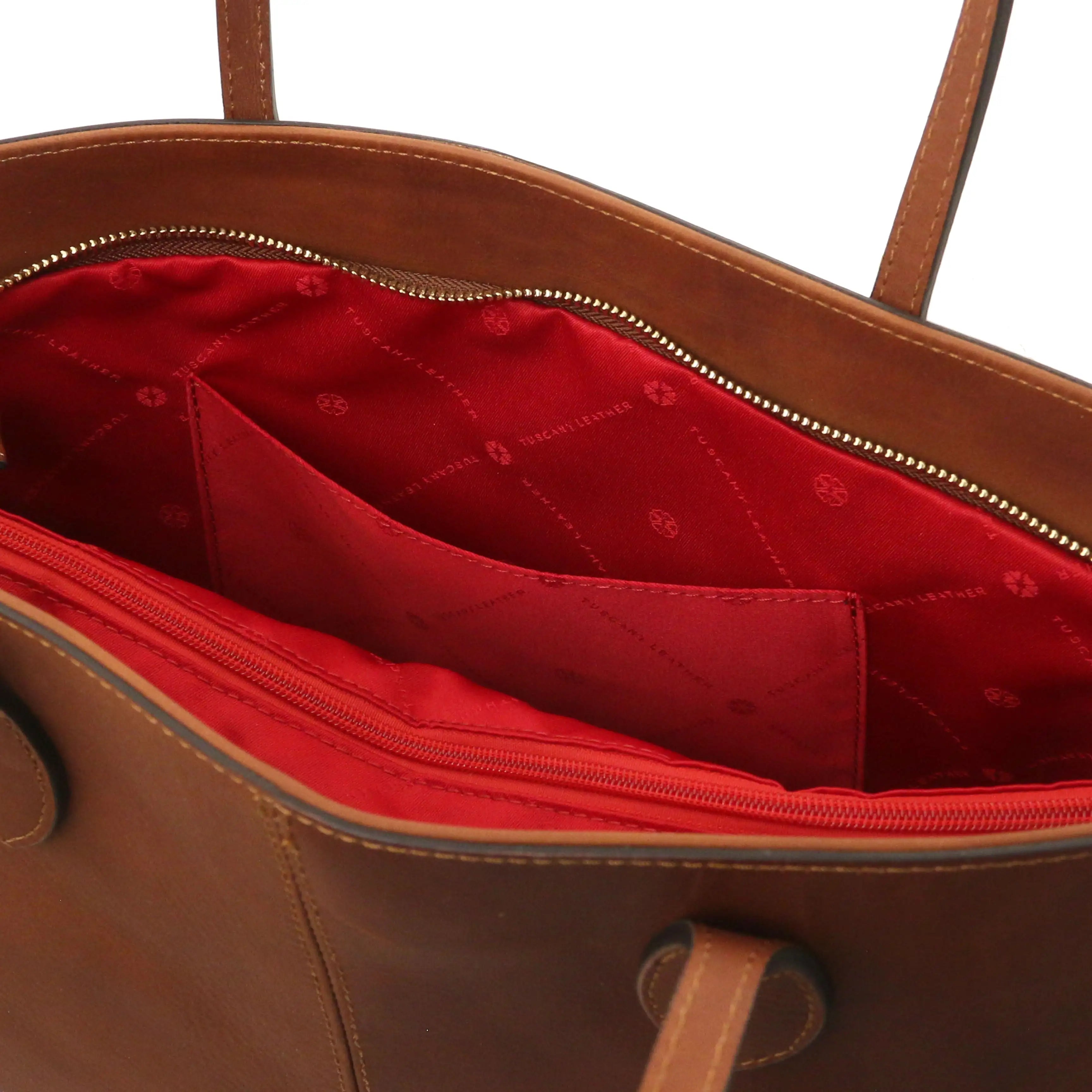 Essenza Italian Leather Shoulder Bag | Full-Grain Leather