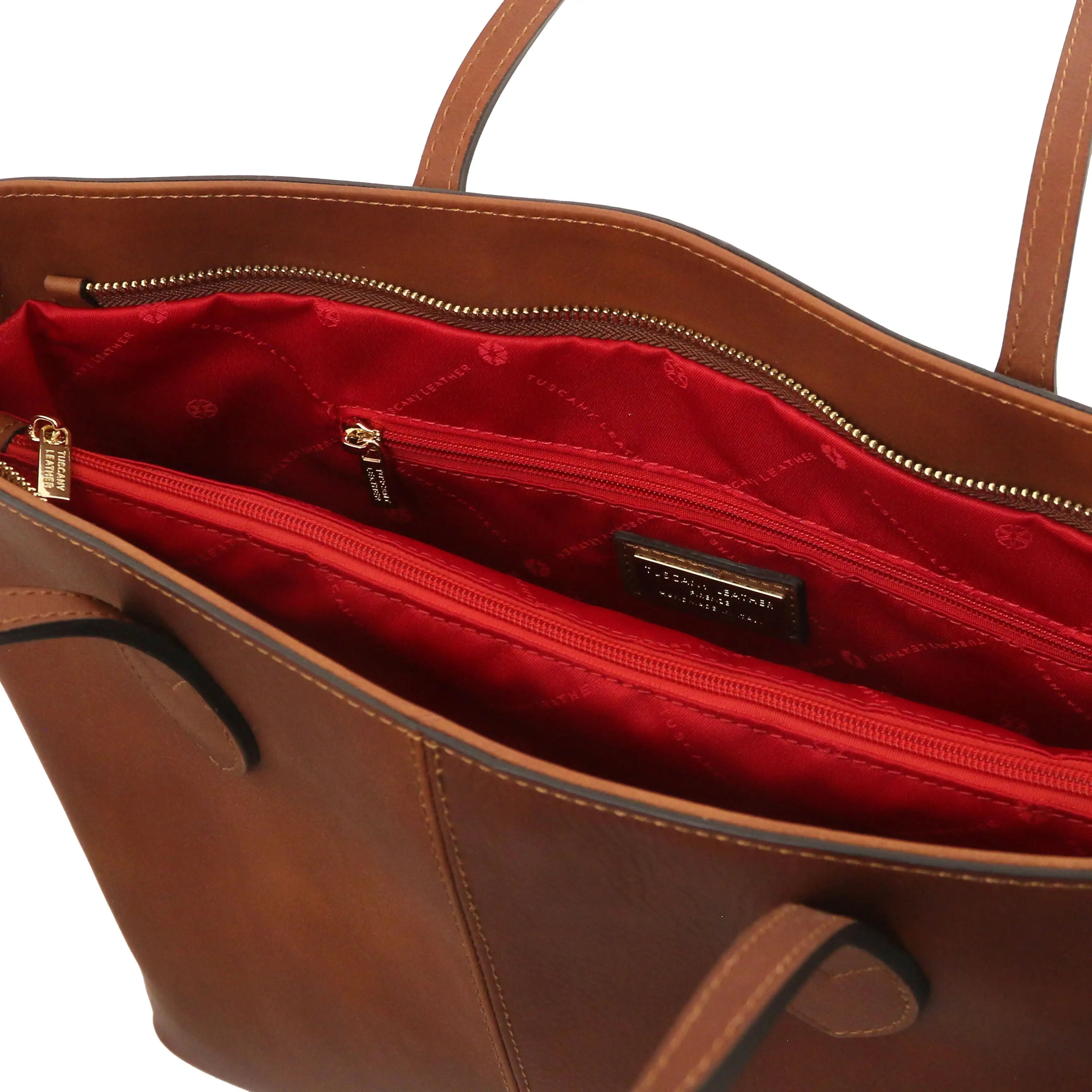 Essenza Italian Leather Shoulder Bag | Full-Grain Leather