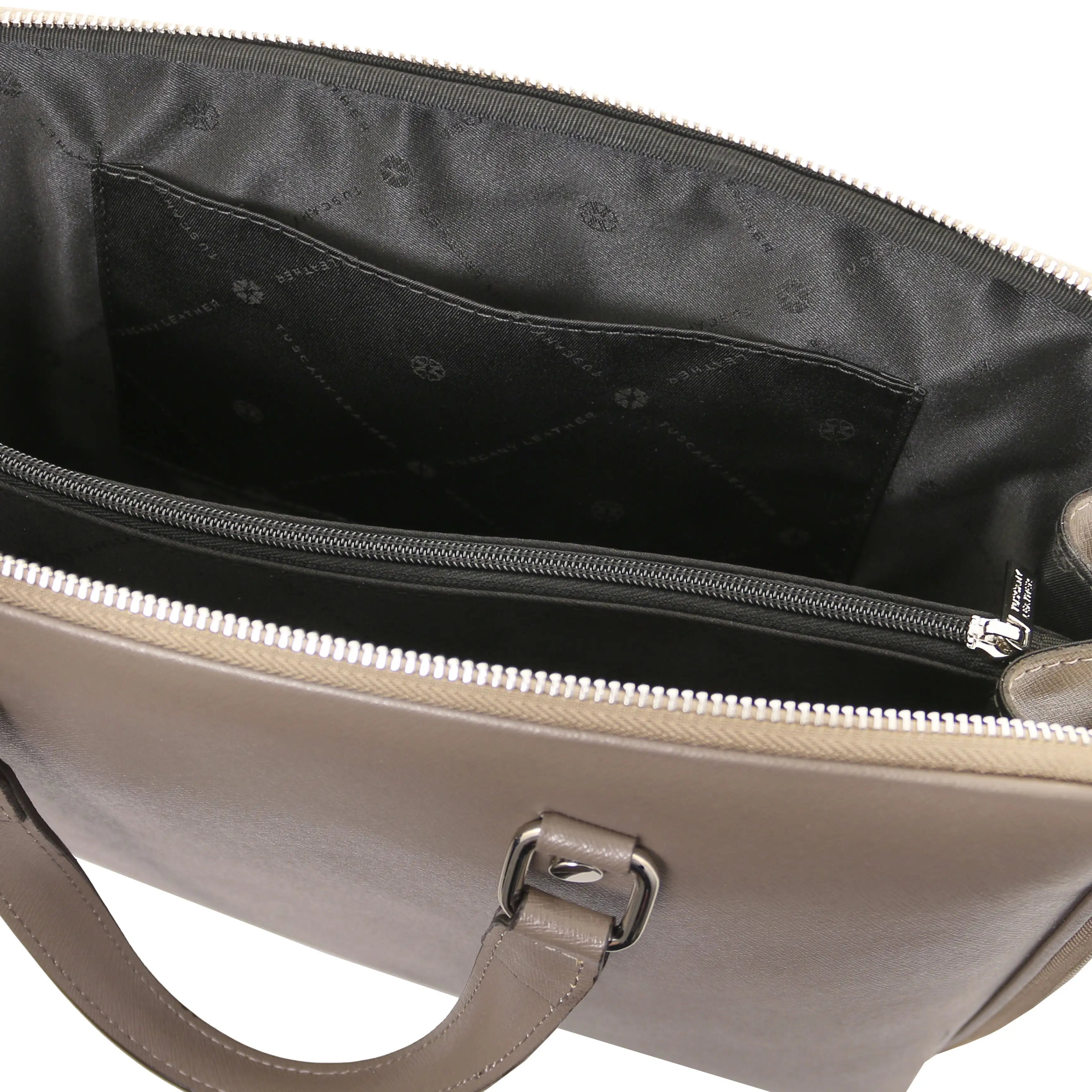 Verona Italian Leather Business Bag | Saffiano leather