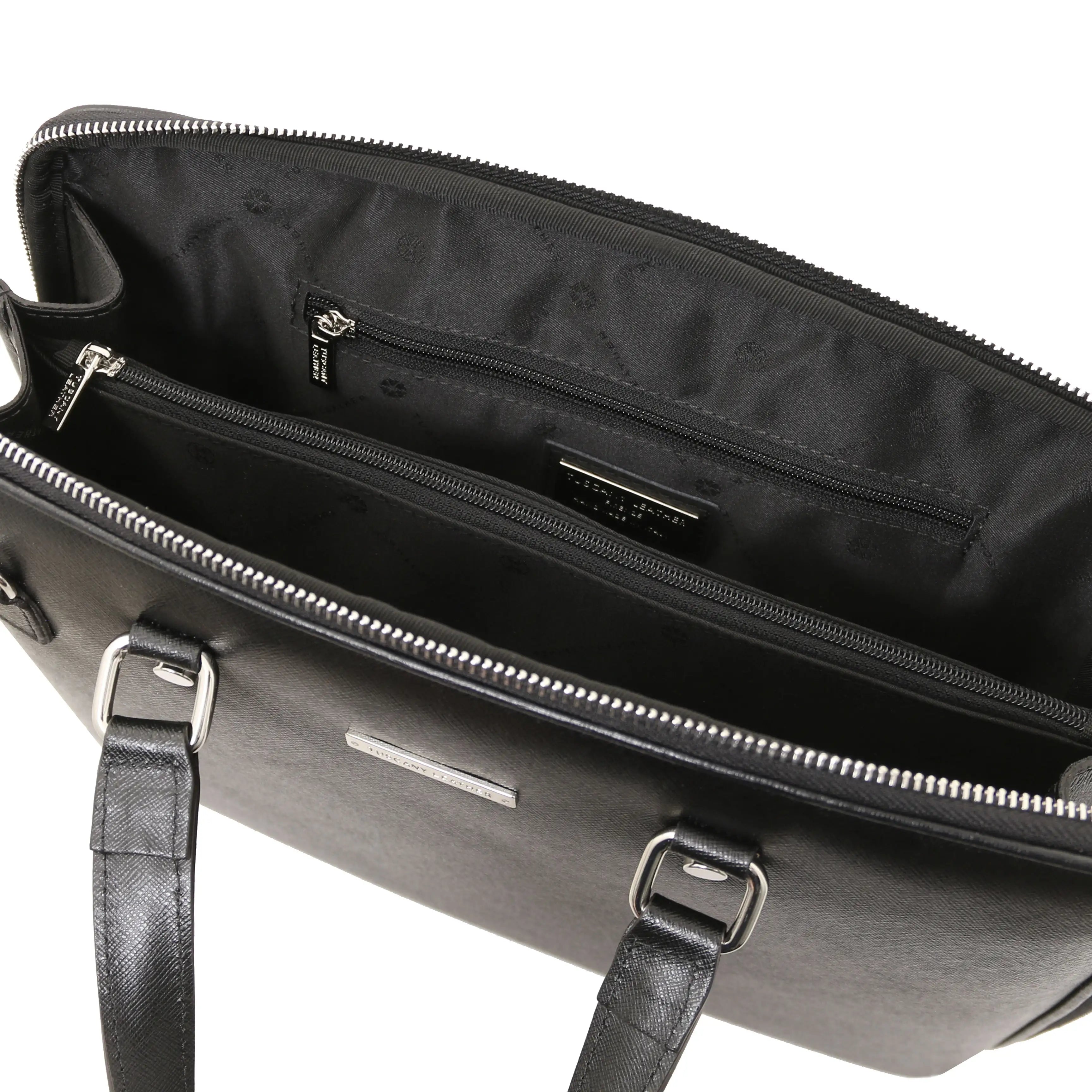 Verona Italian Leather Business Bag | Saffiano leather