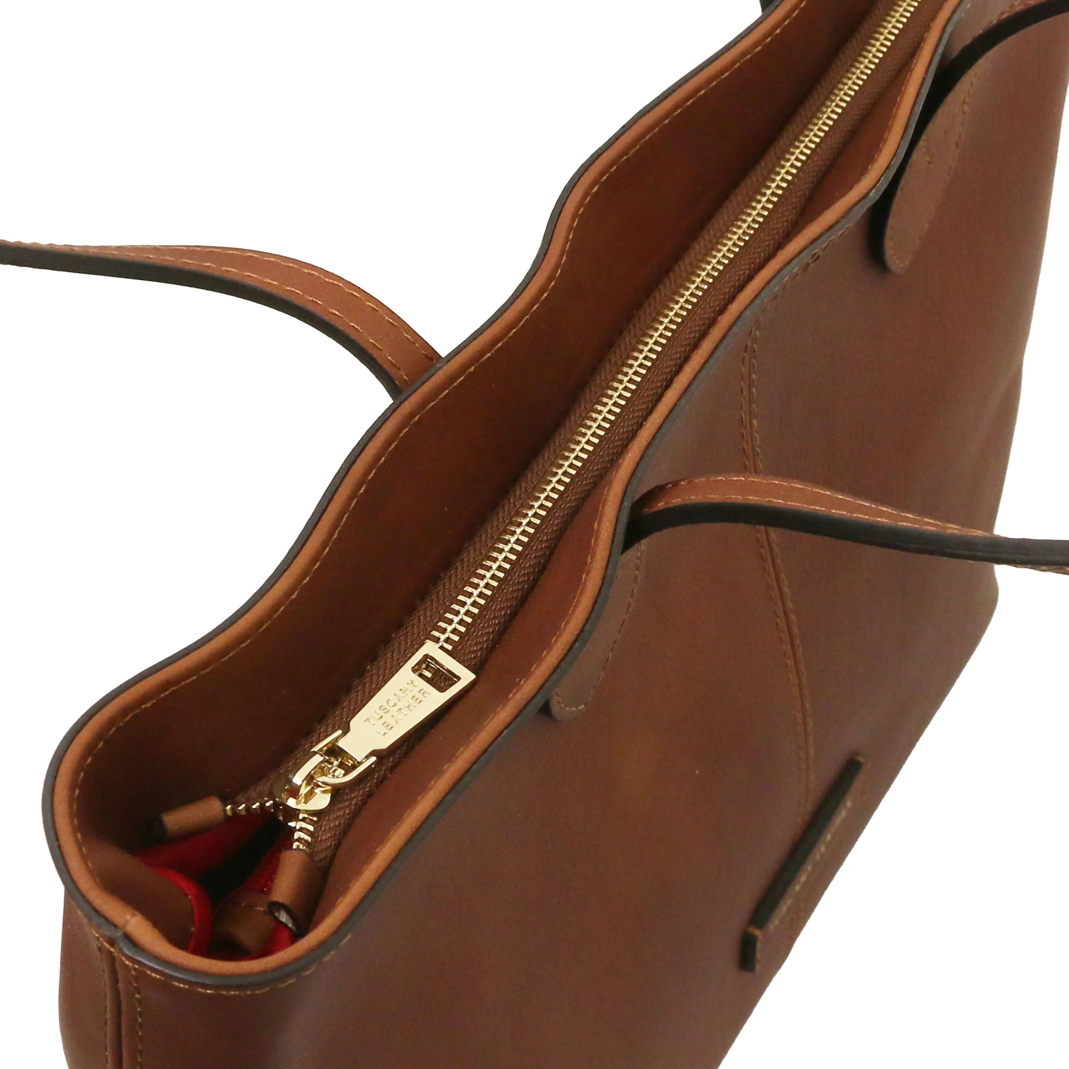 Essenza Italian Leather Shoulder Bag | Full-Grain Leather