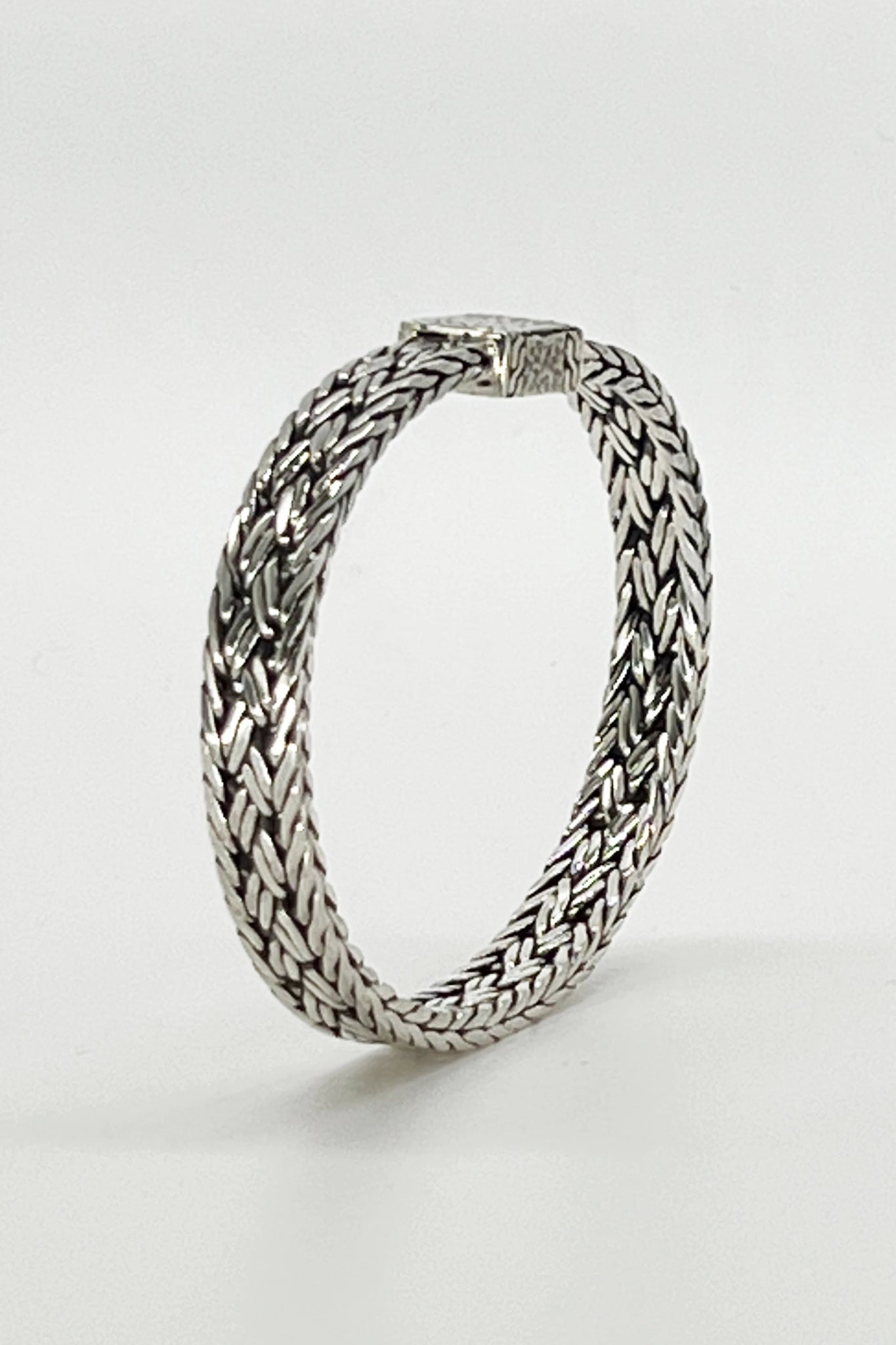 Balinese Woven Sterling Silver Bracelet - L'Atelier Global