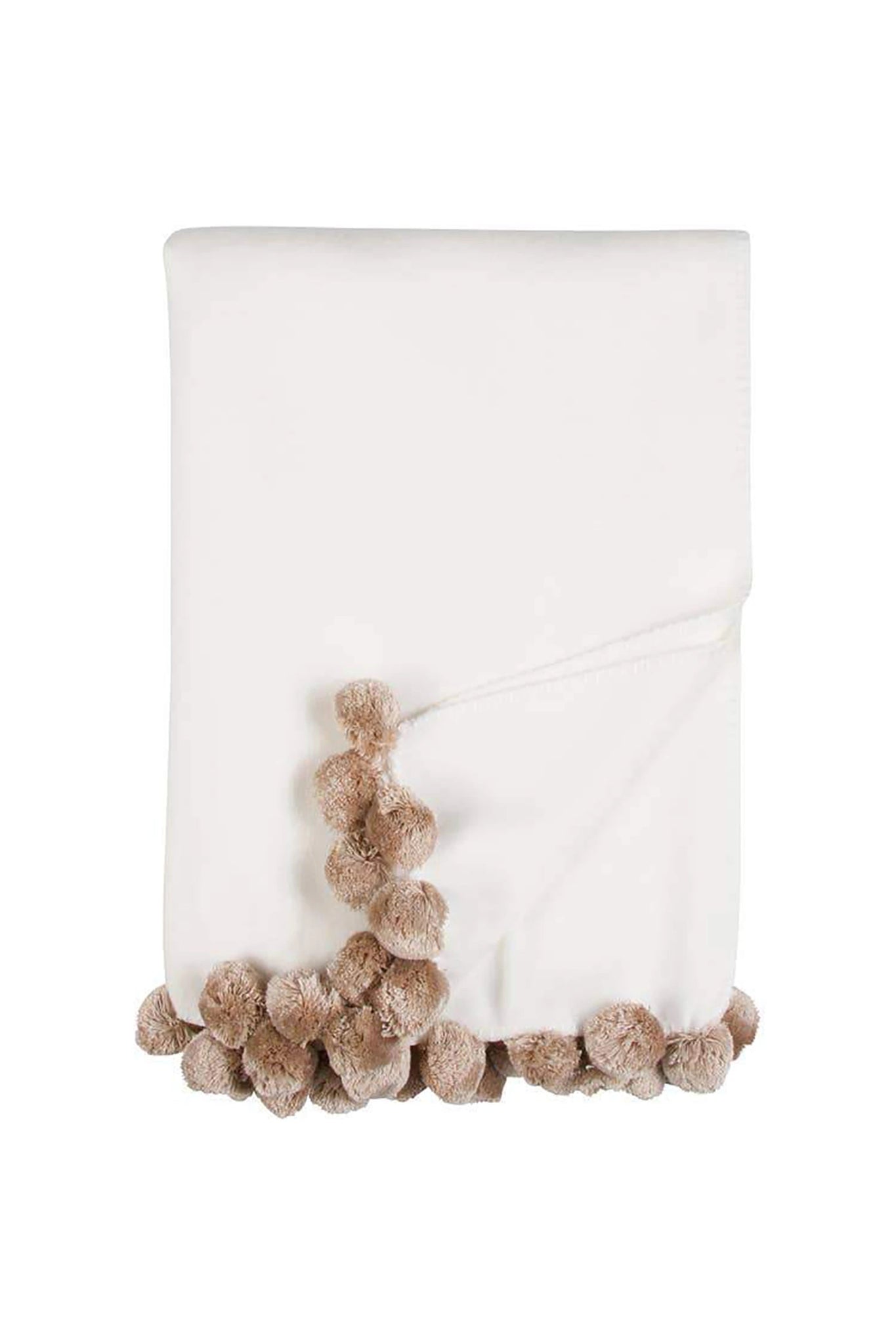 Bamboo Luxxe Pom Pom Throw - L'Atelier Global