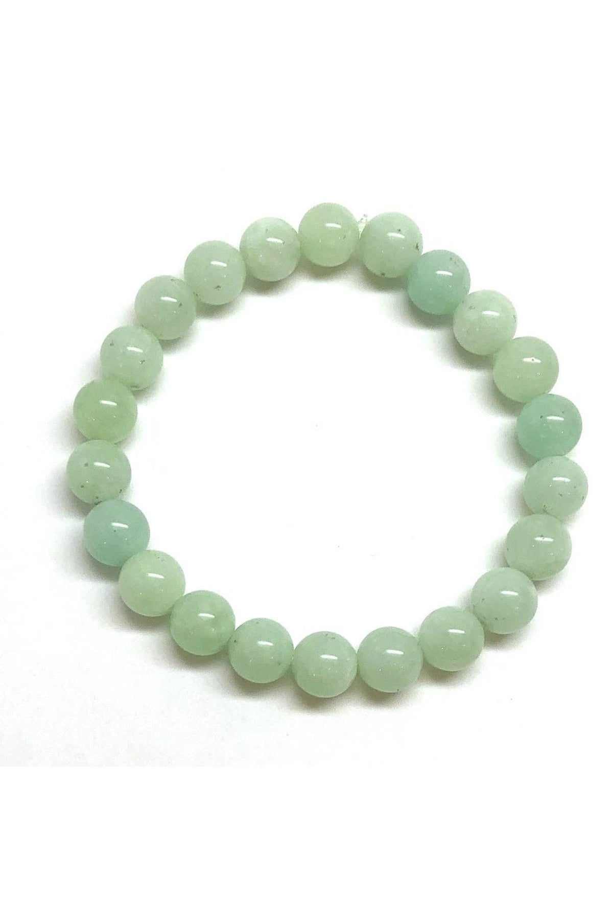 Burmese Jade Gemstone Stretch Bracelet - L'Atelier Global