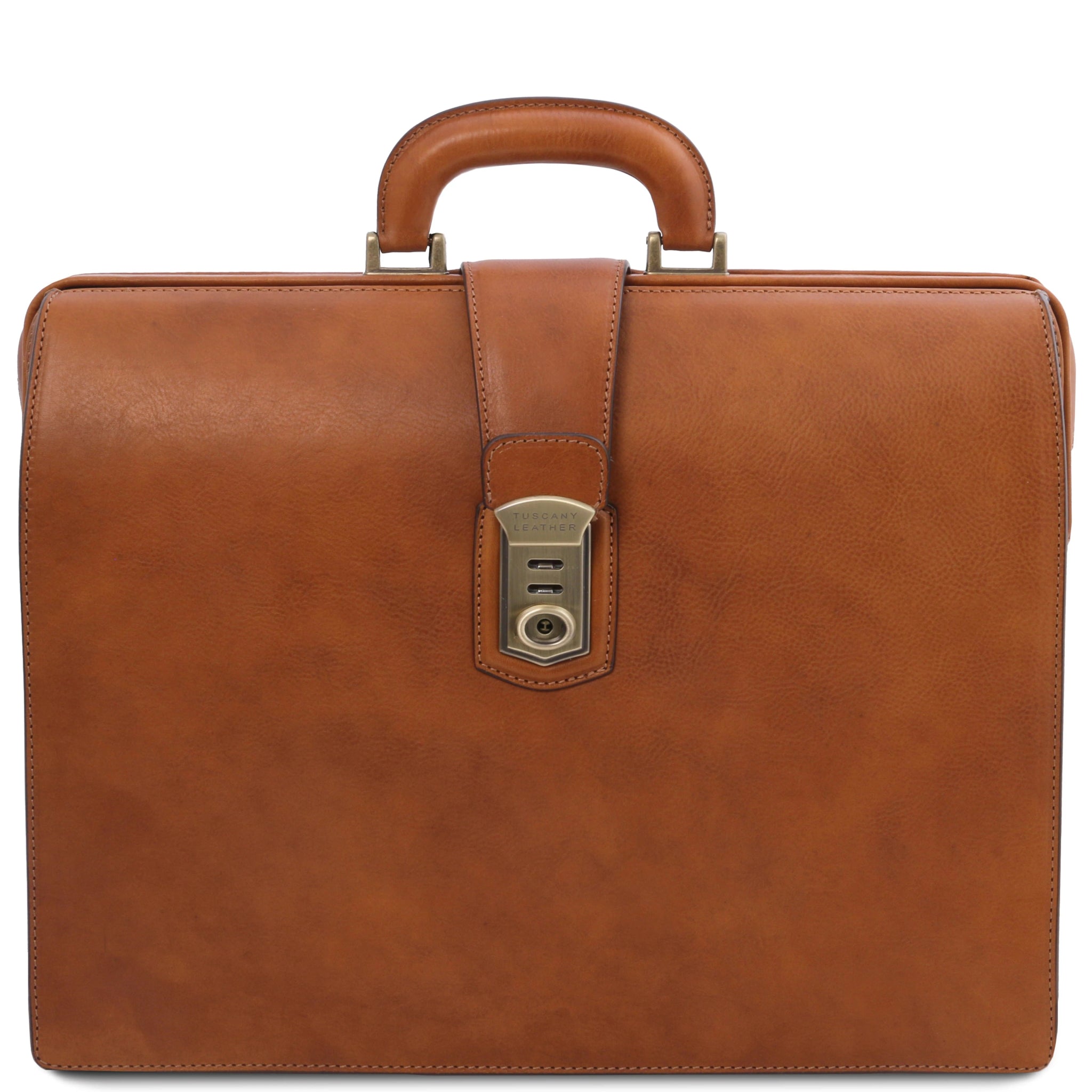 Canova Leather Doctor Bag Briefcase 3 Compartments - L'Atelier Global