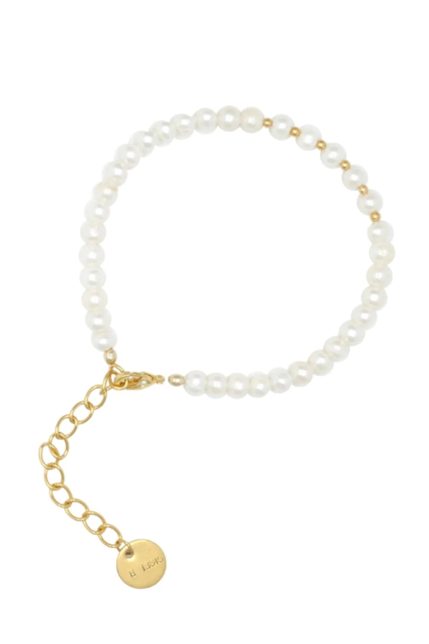 Cassis Golden Pearl Bracelet - L'Atelier Global