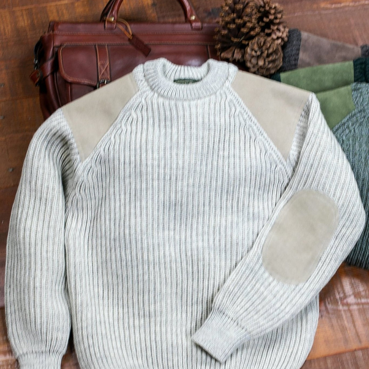 British Wool Sweater – Handcrafted in England | L