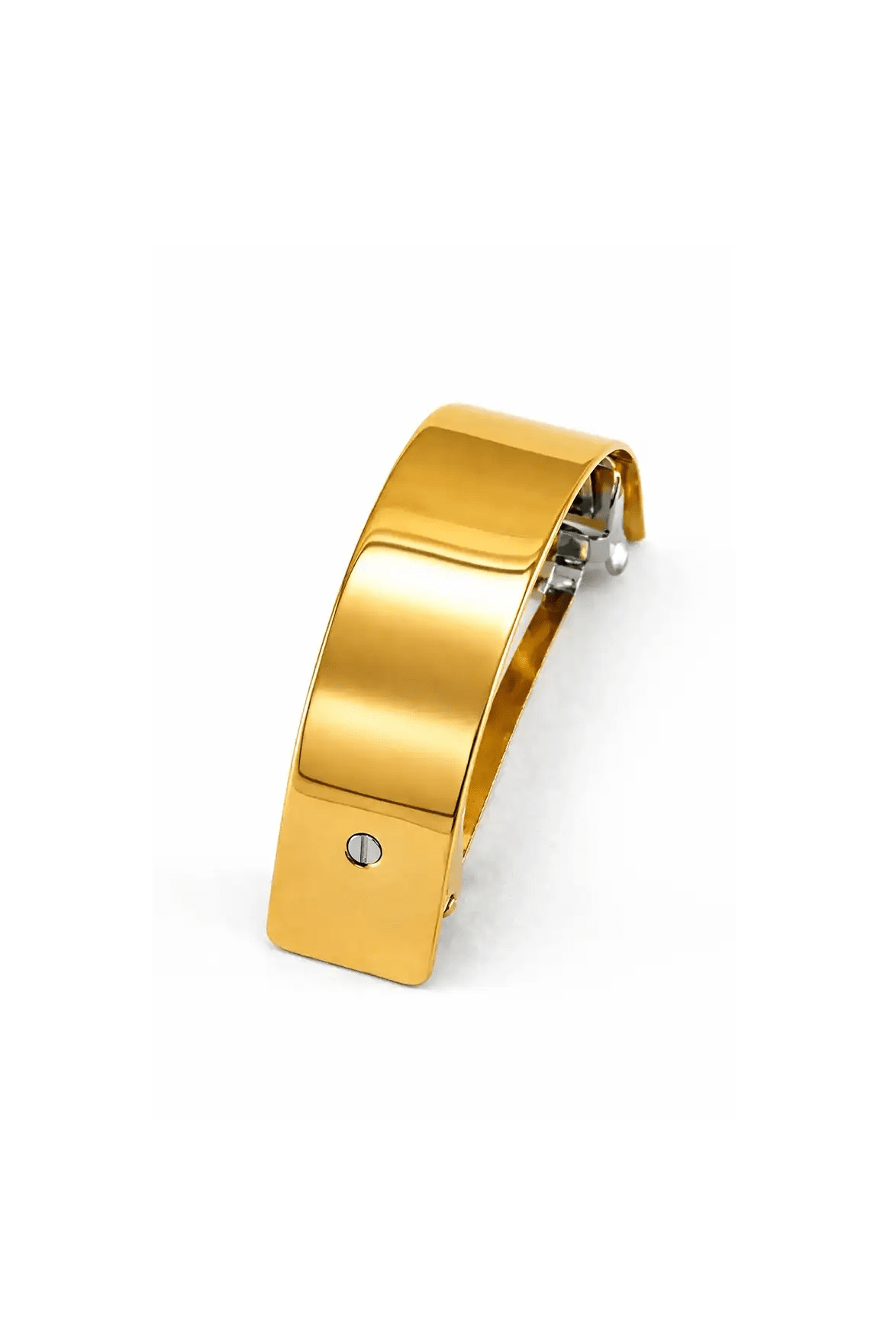 Everyday Sculpted Ponytail Barrette 18K Gold
