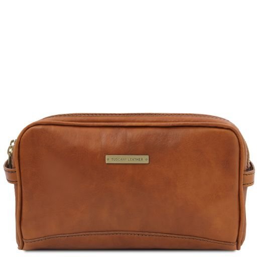 Igor Italian Leather Toilet Bag - L'Atelier Global