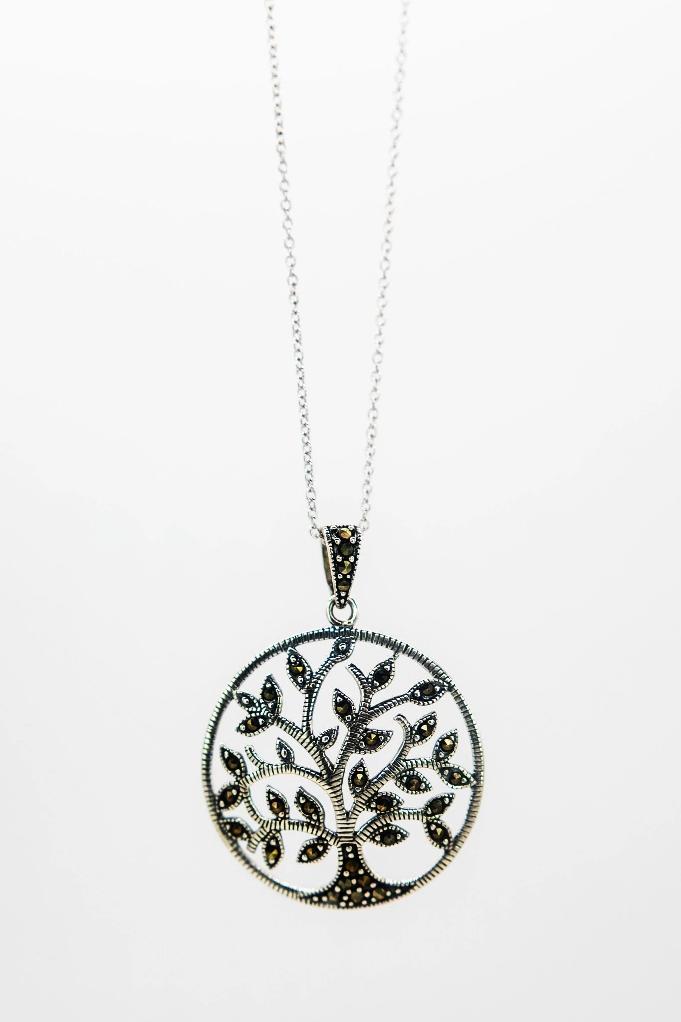 Irish Tree of Life Sterling Silver Necklace - L'Atelier Global