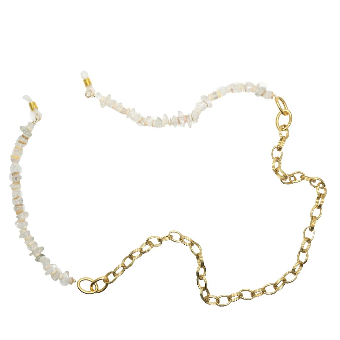 Lyon Golden Pearl Eyeglass Chain - L'Atelier Global