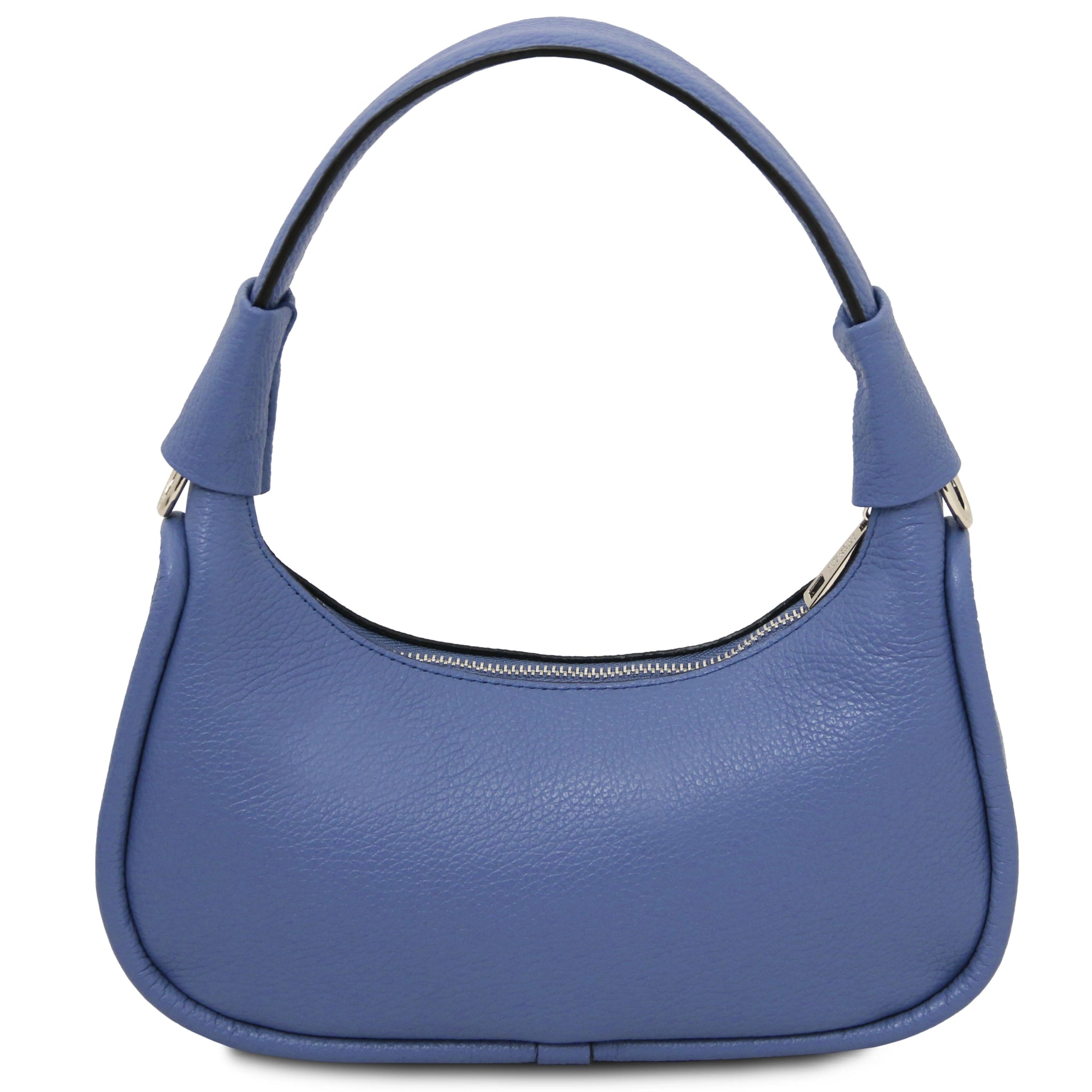 Michelle Italian Pebbled Leather Handbag