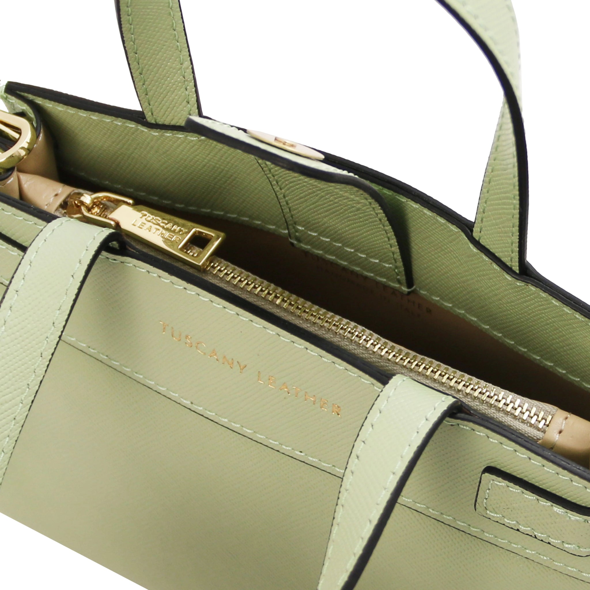 Musa Saffiano Italian Leather Mini Bag - L'Atelier Global