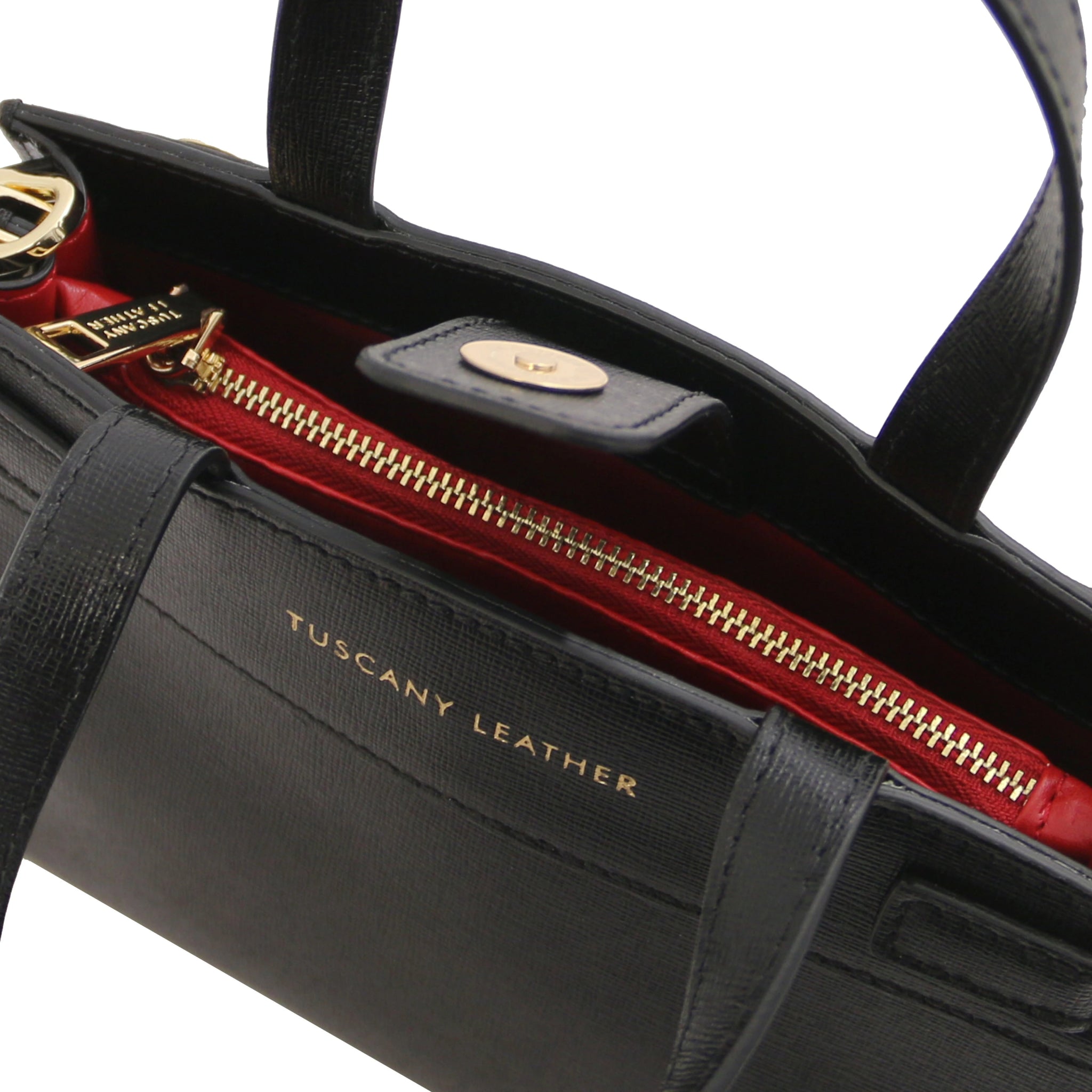 Musa Saffiano Italian Leather Mini Bag - L'Atelier Global