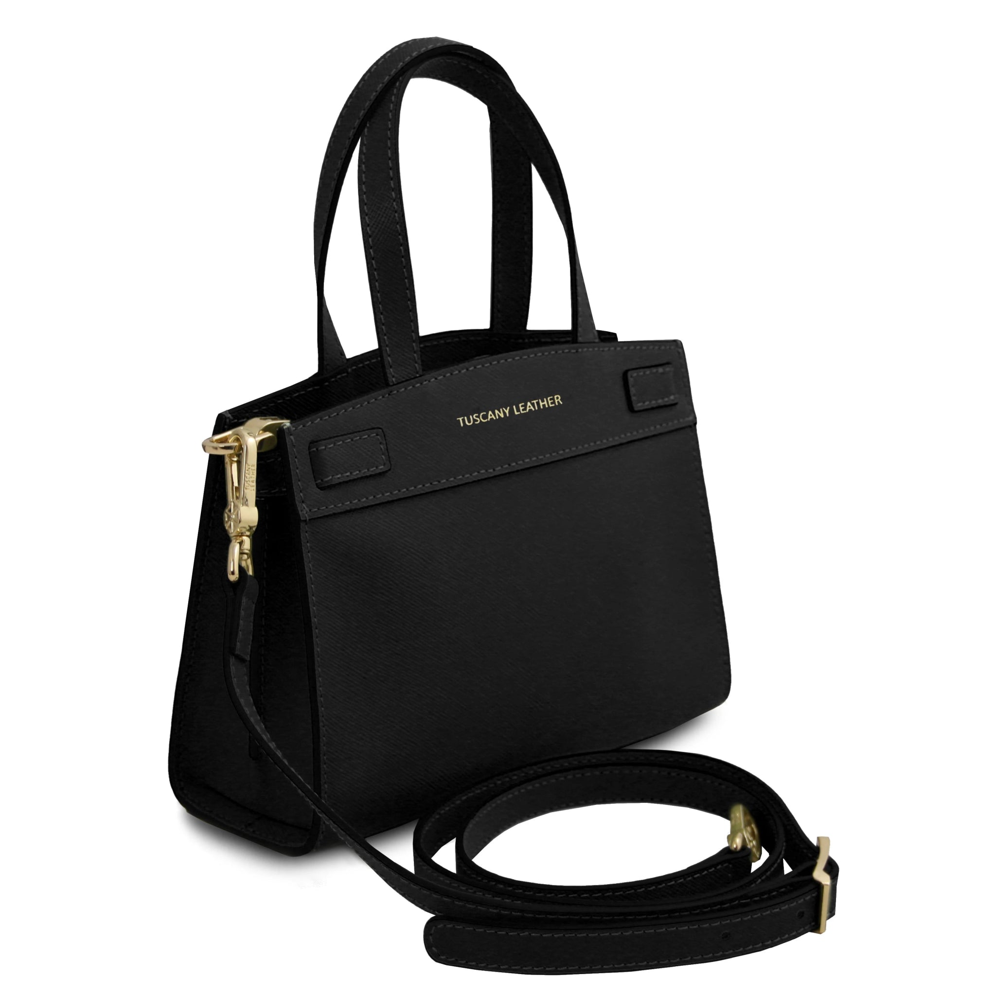 Musa Saffiano Italian Leather Mini Bag - L'Atelier Global