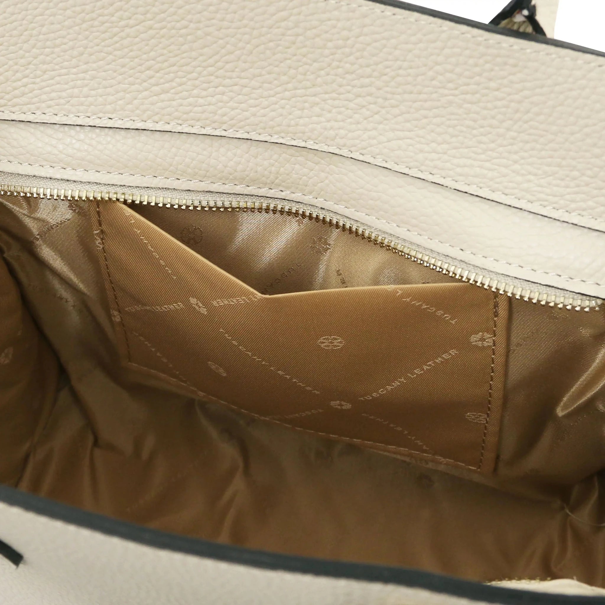 Origami Italian Pebbled Leather Tote