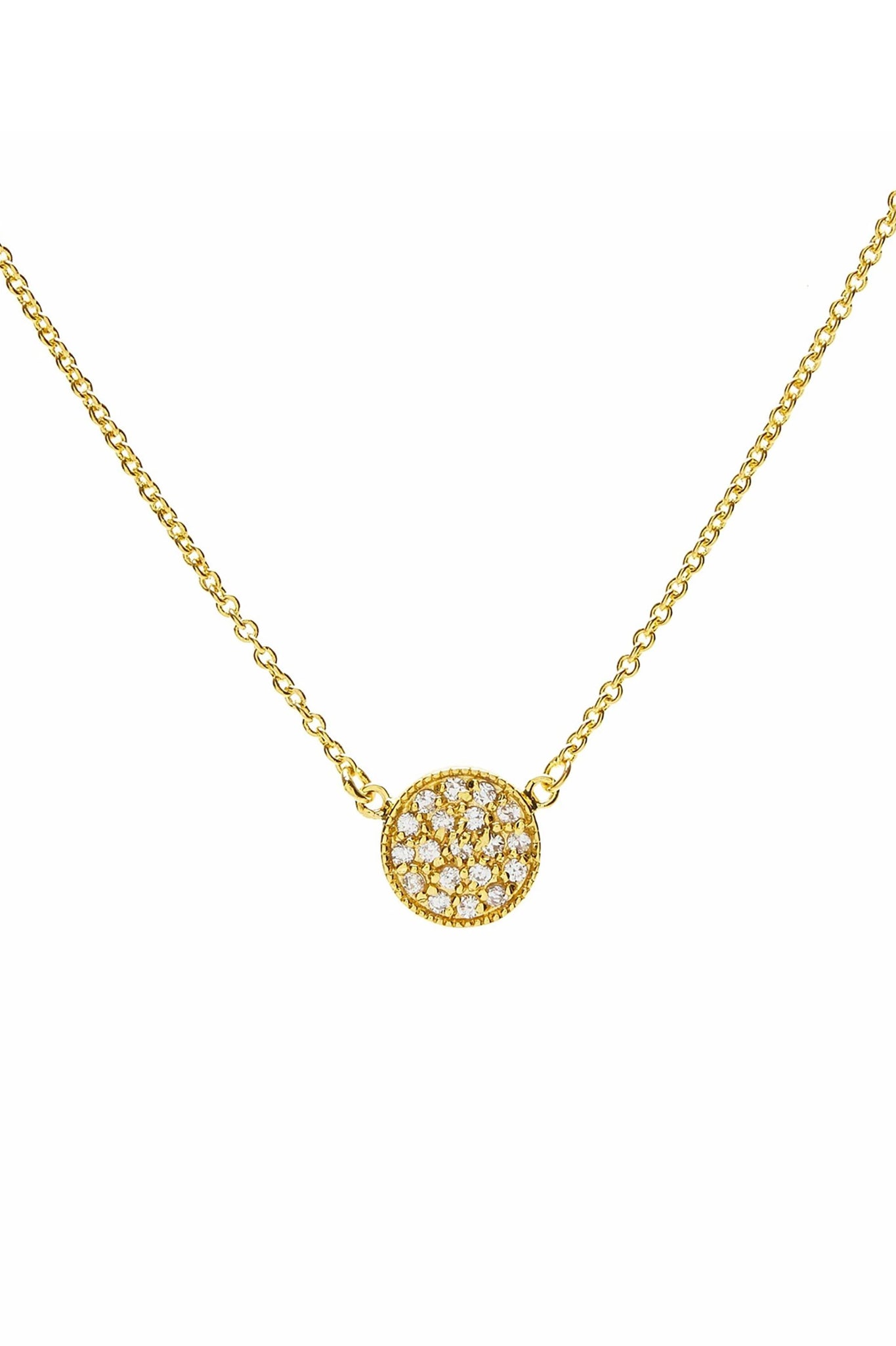 Signature Gold Pave Necklace - L'Atelier Global