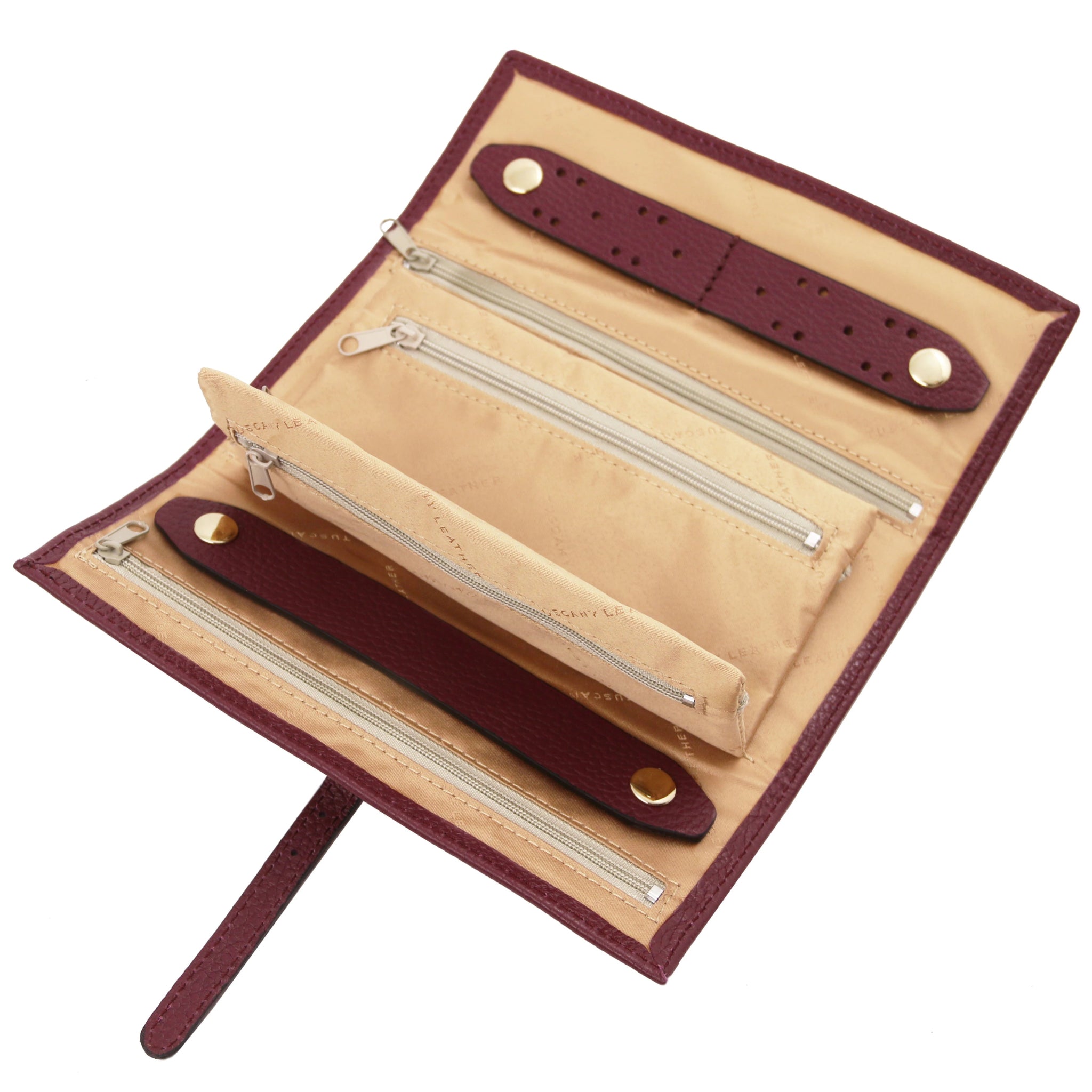 Soft Italian Leather Jewelry Case - L'Atelier Global