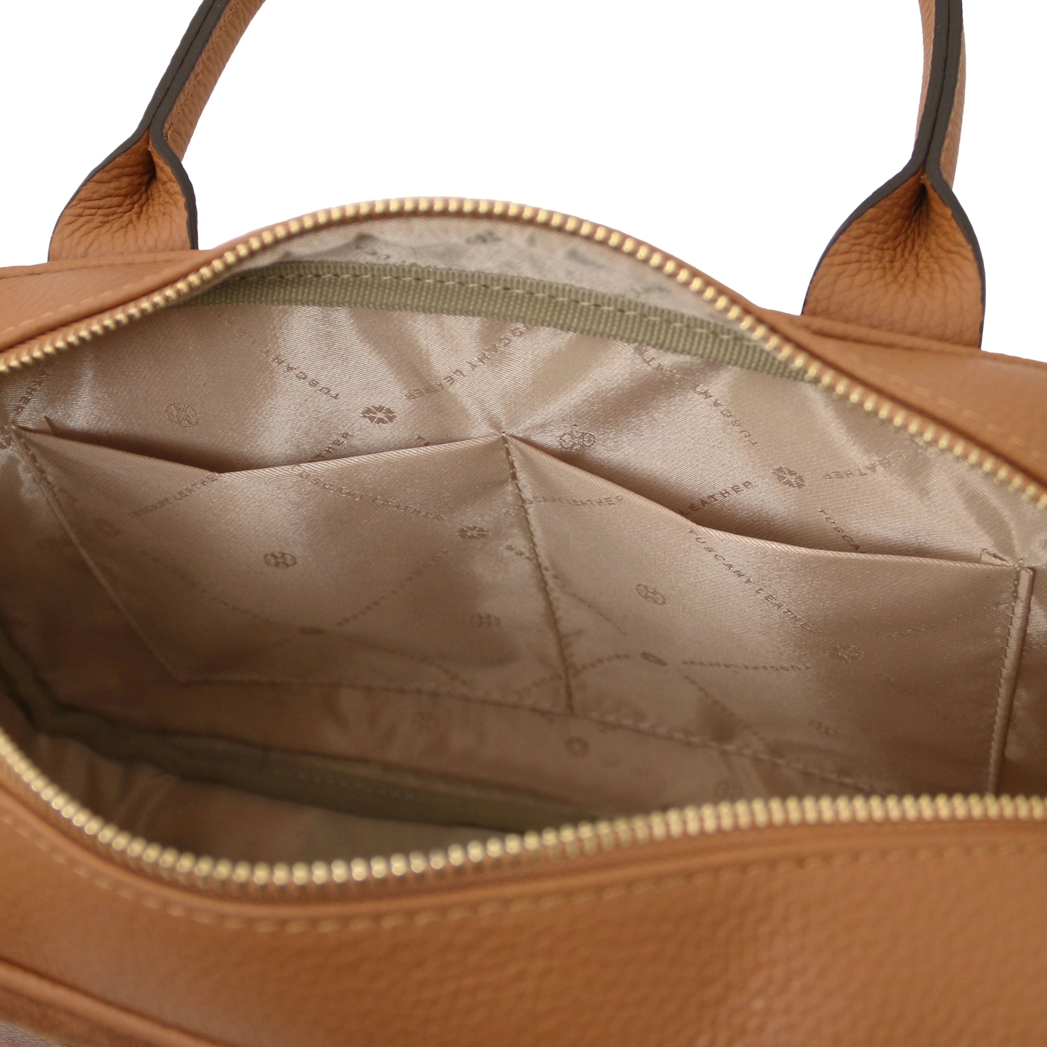Stephany Italian Suede Leather Handbag