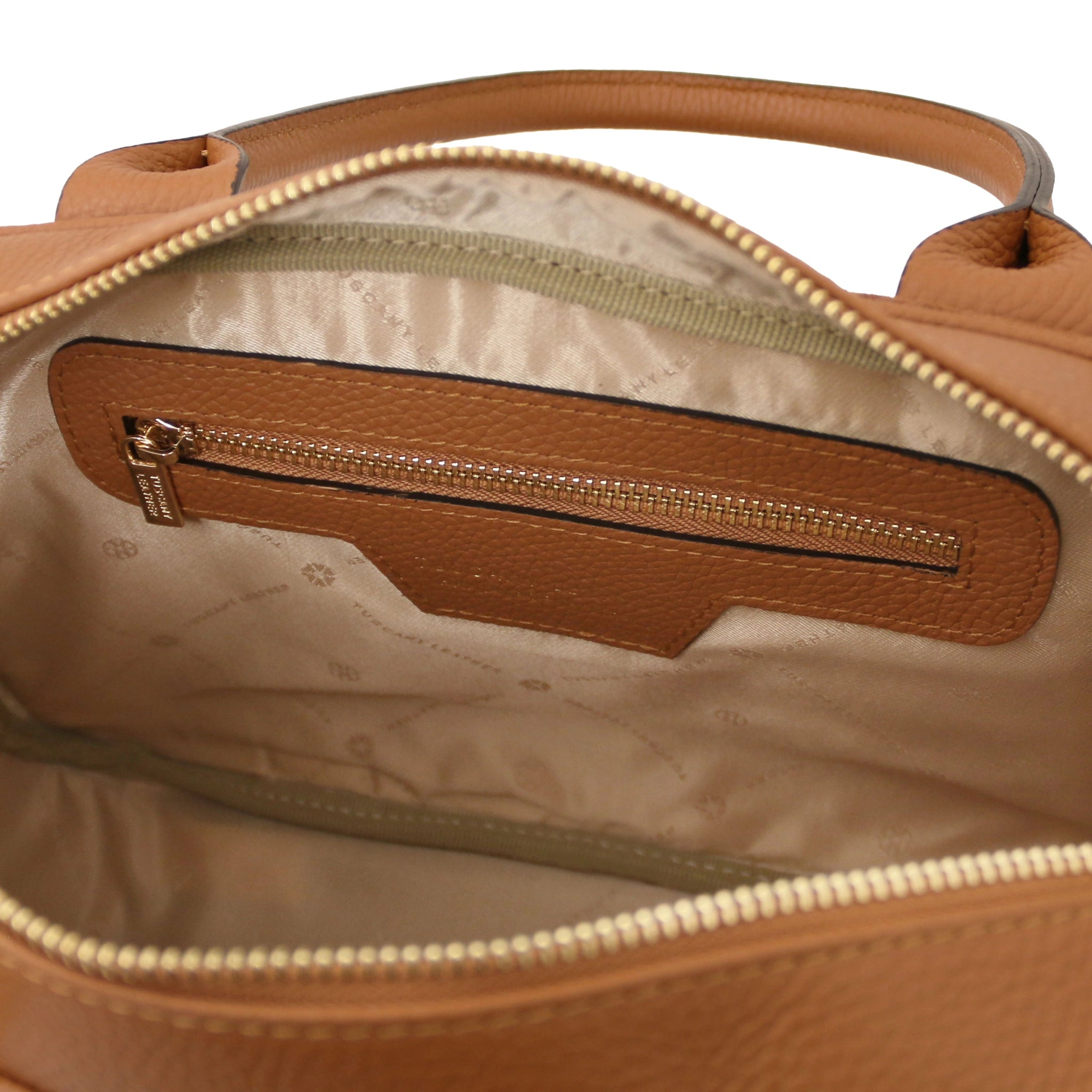 Stephany Italian Suede Leather Handbag