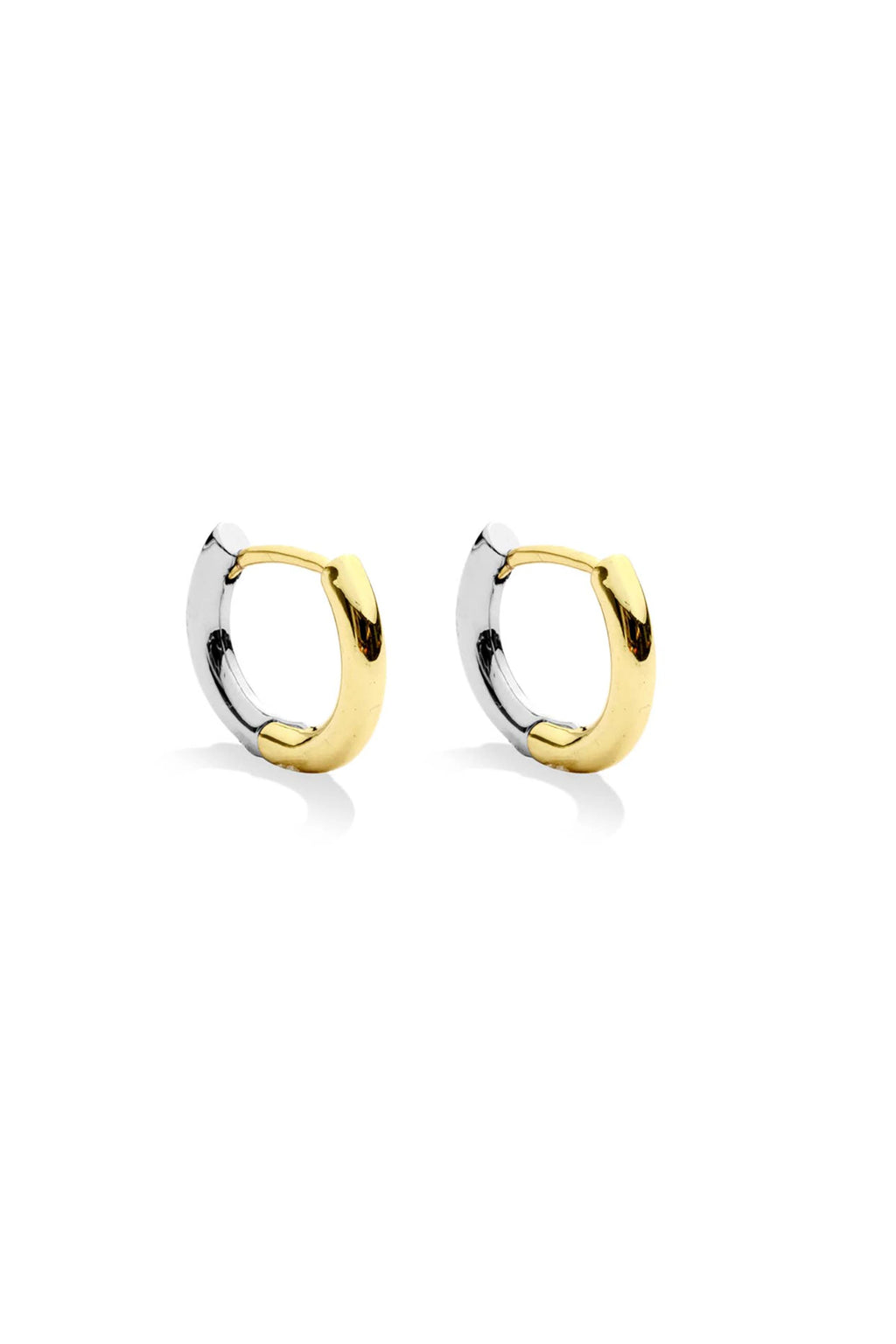 Two-Tone Reversible Hoop Earrings | Everyday Style | L'Atelier Global