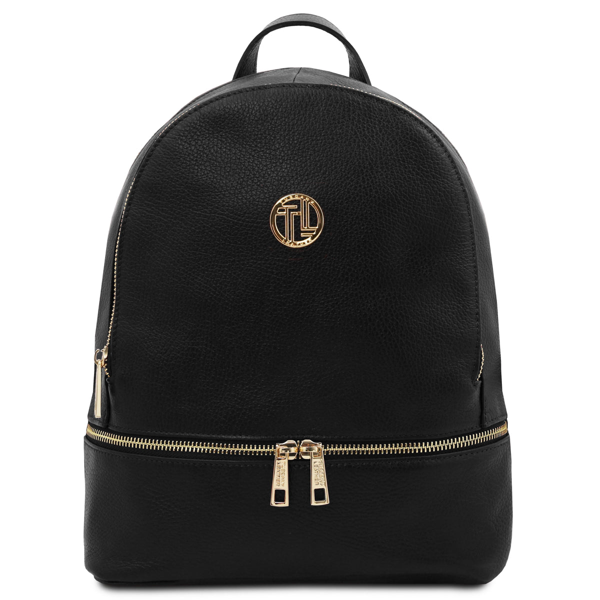 TL Bag Soft Leather Backpack Black