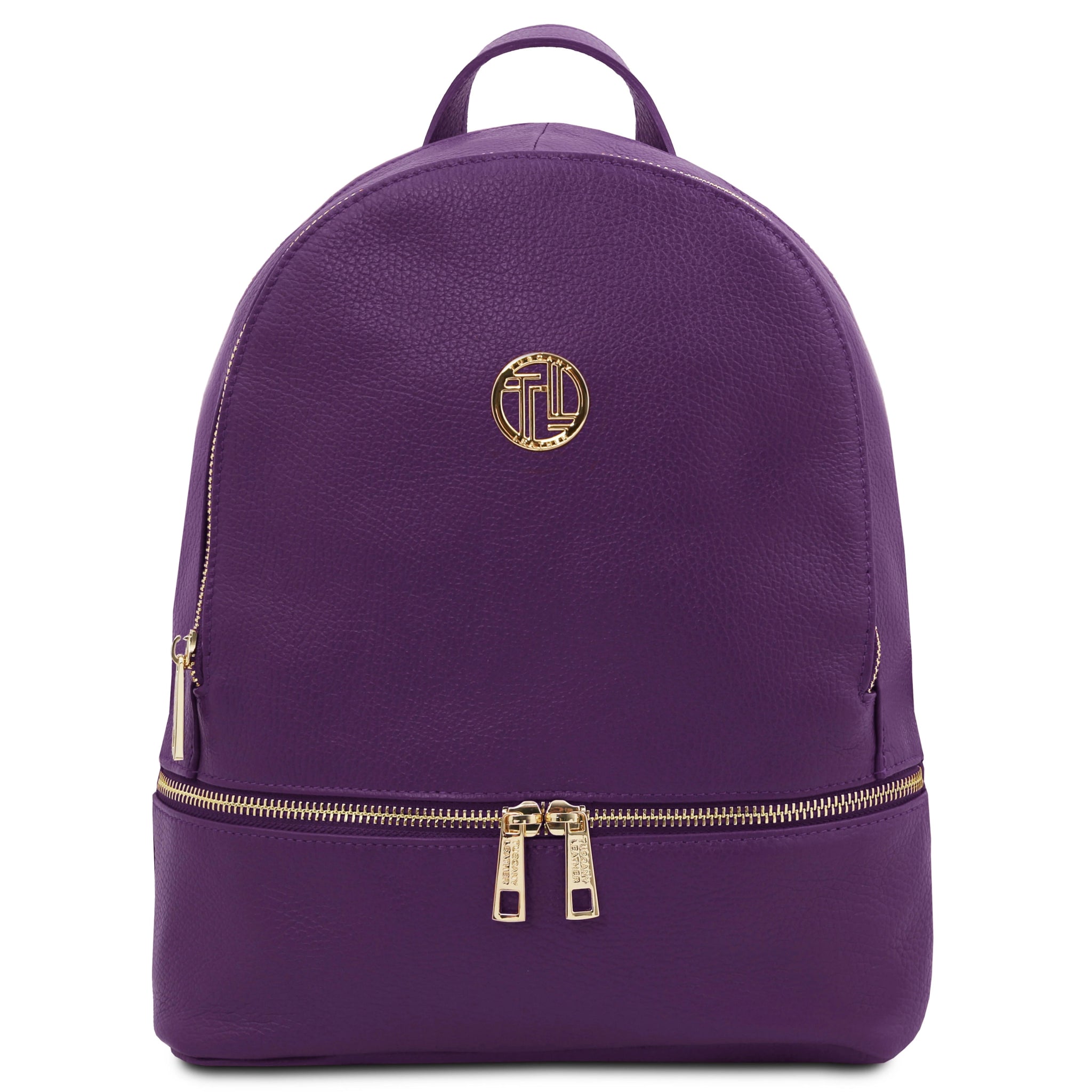 TL Bag Italian Soft Leather Zip Backpack - L'Atelier Global