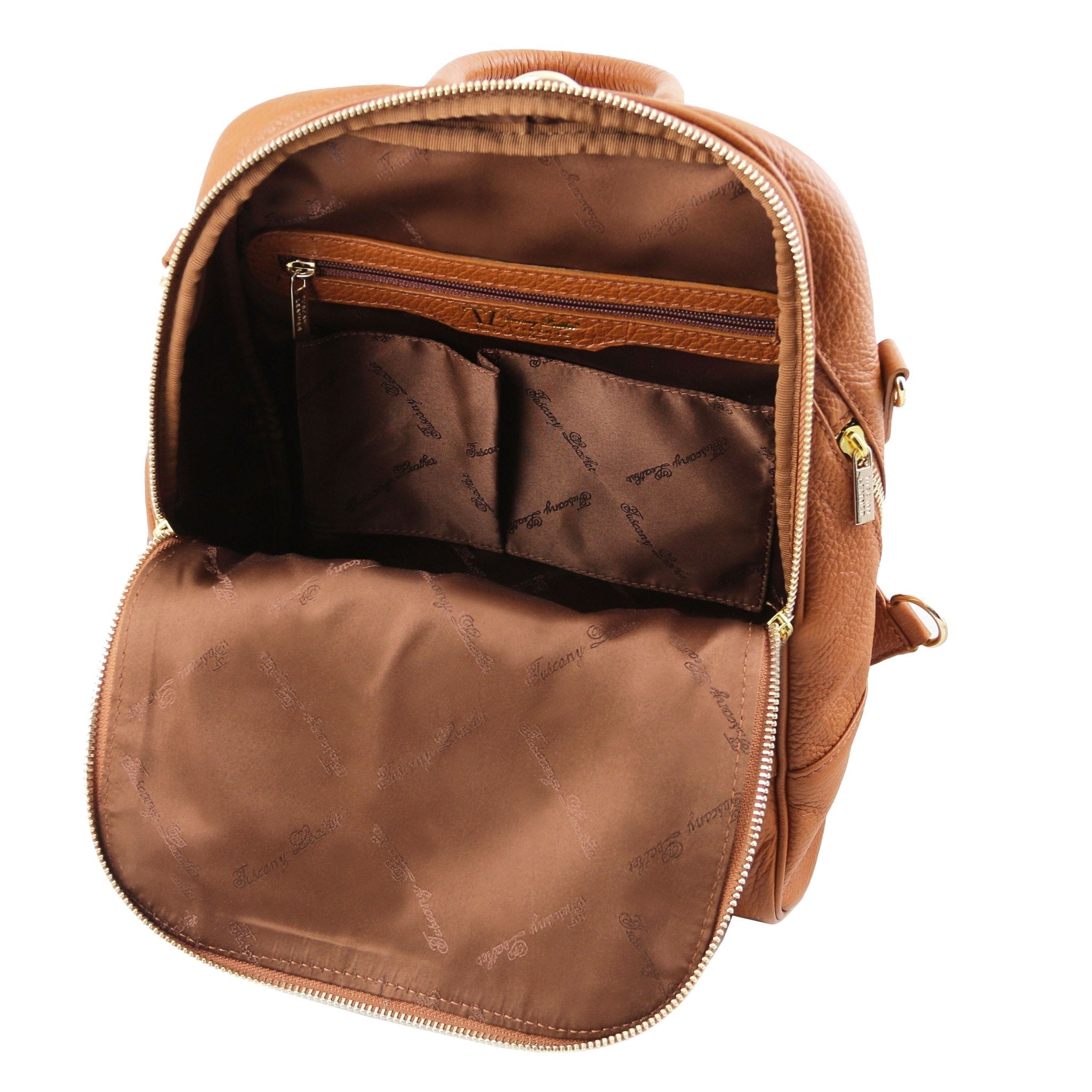 TL Bag Saffiano Italian Leather Backpack - L'Atelier Global