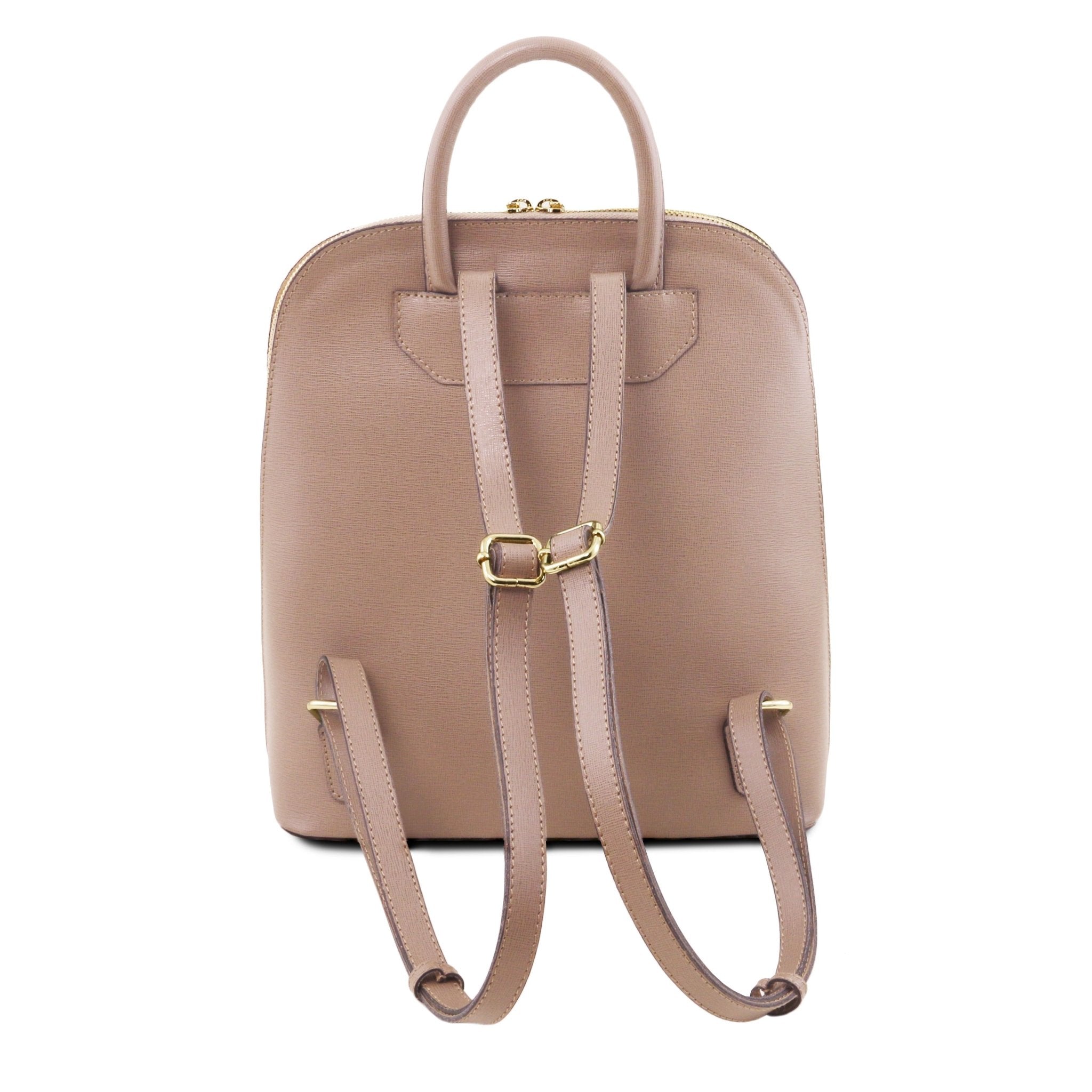 TL Bag Saffiano Italian Leather Backpack - L'Atelier Global