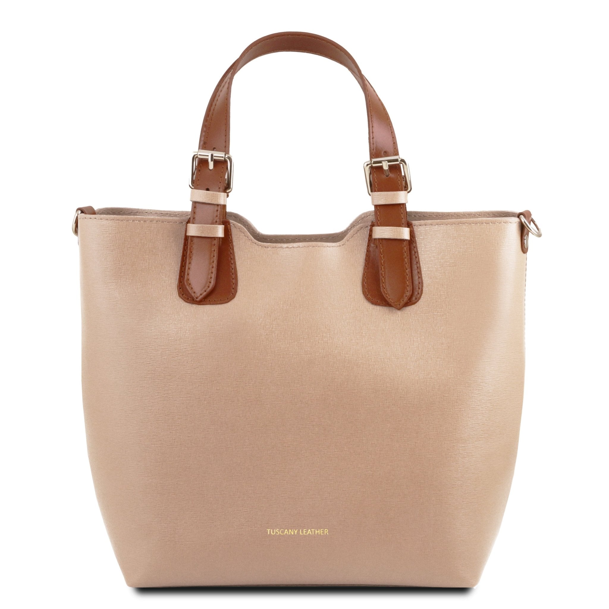 TL Bag Saffiano Italian Leather Tote - L'Atelier Global