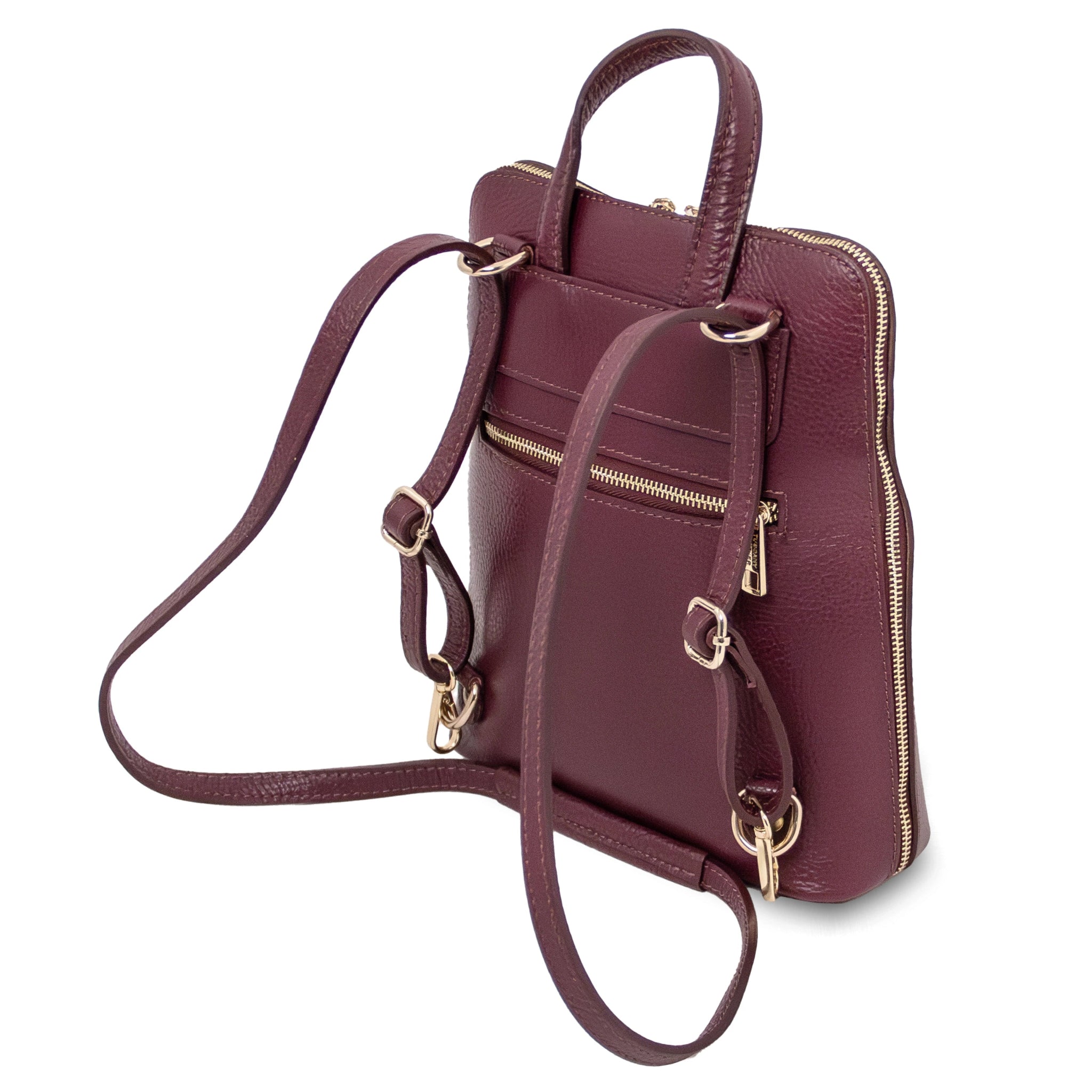 TL Bag Small Italian Leather Backpack - L'Atelier Global