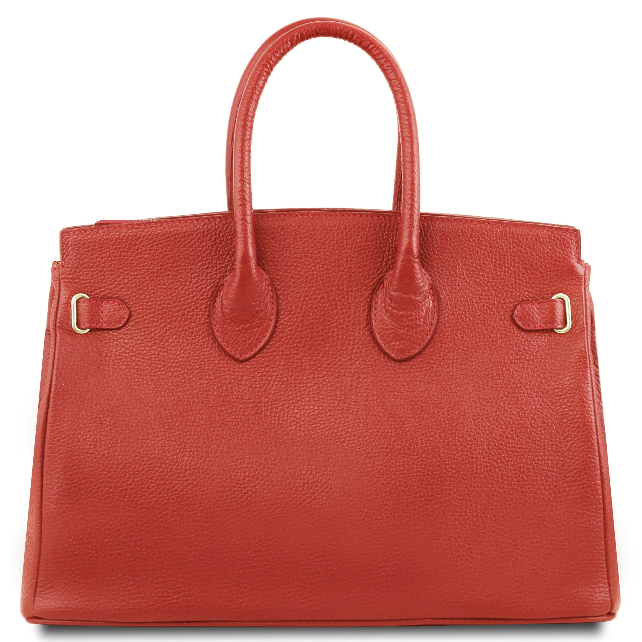 TL Italian Leather Handbag with Golden Hardware - L'Atelier Global