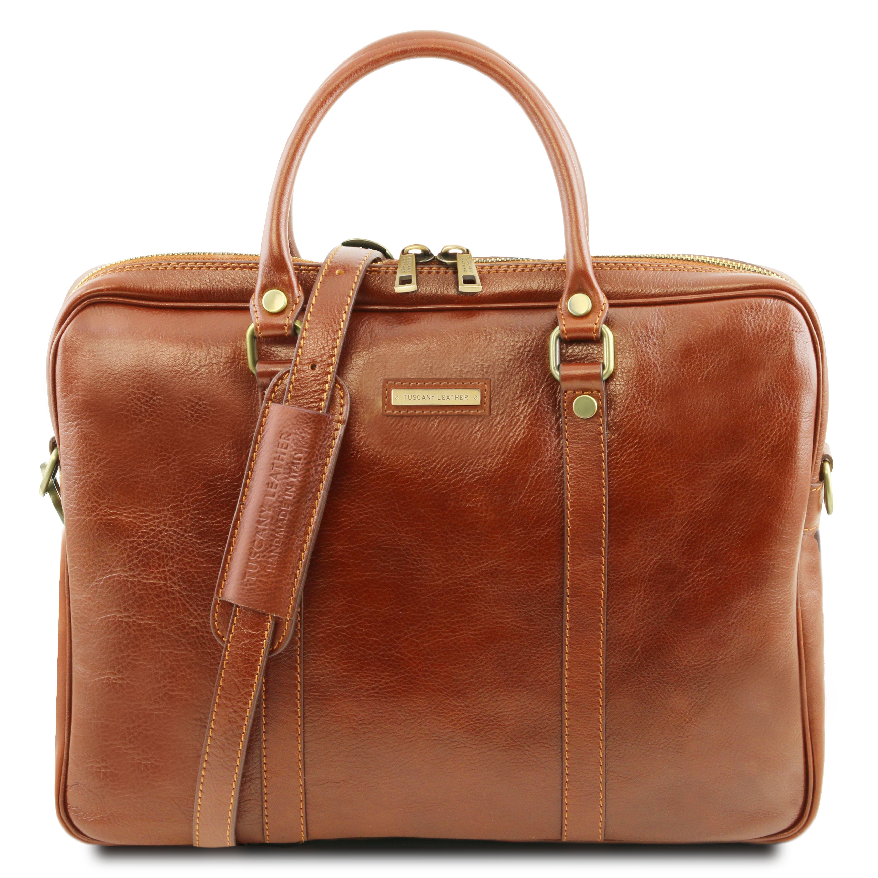 Prato Exclusive Leather Laptop Case