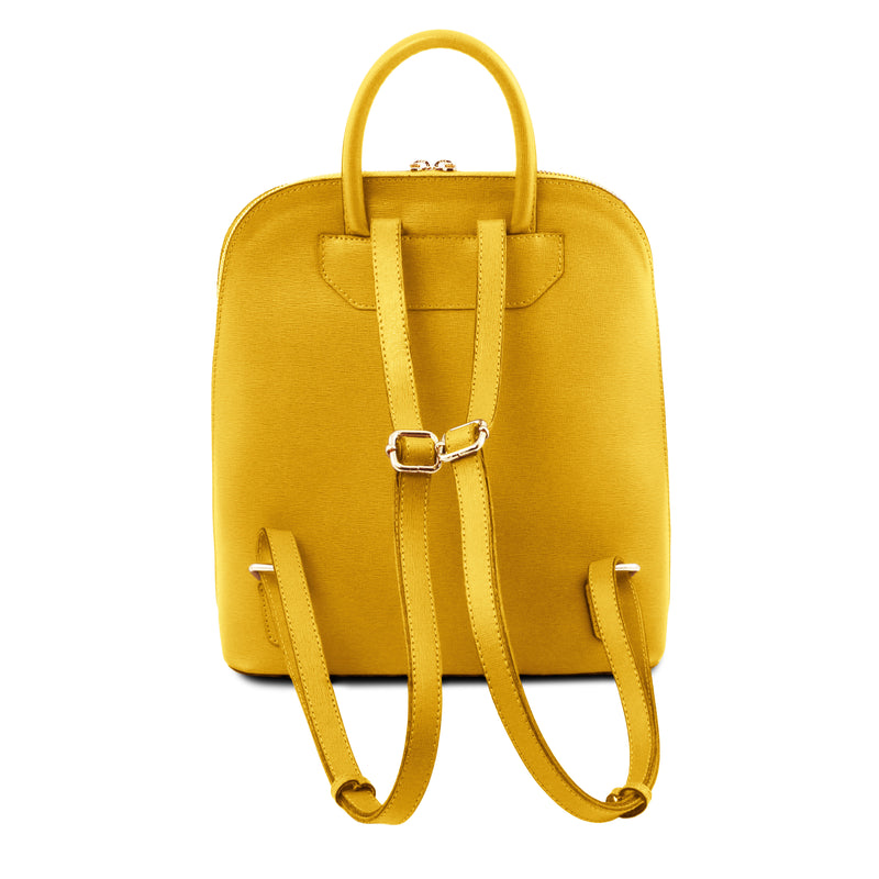 TL Bag Saffiano Leather Backpack