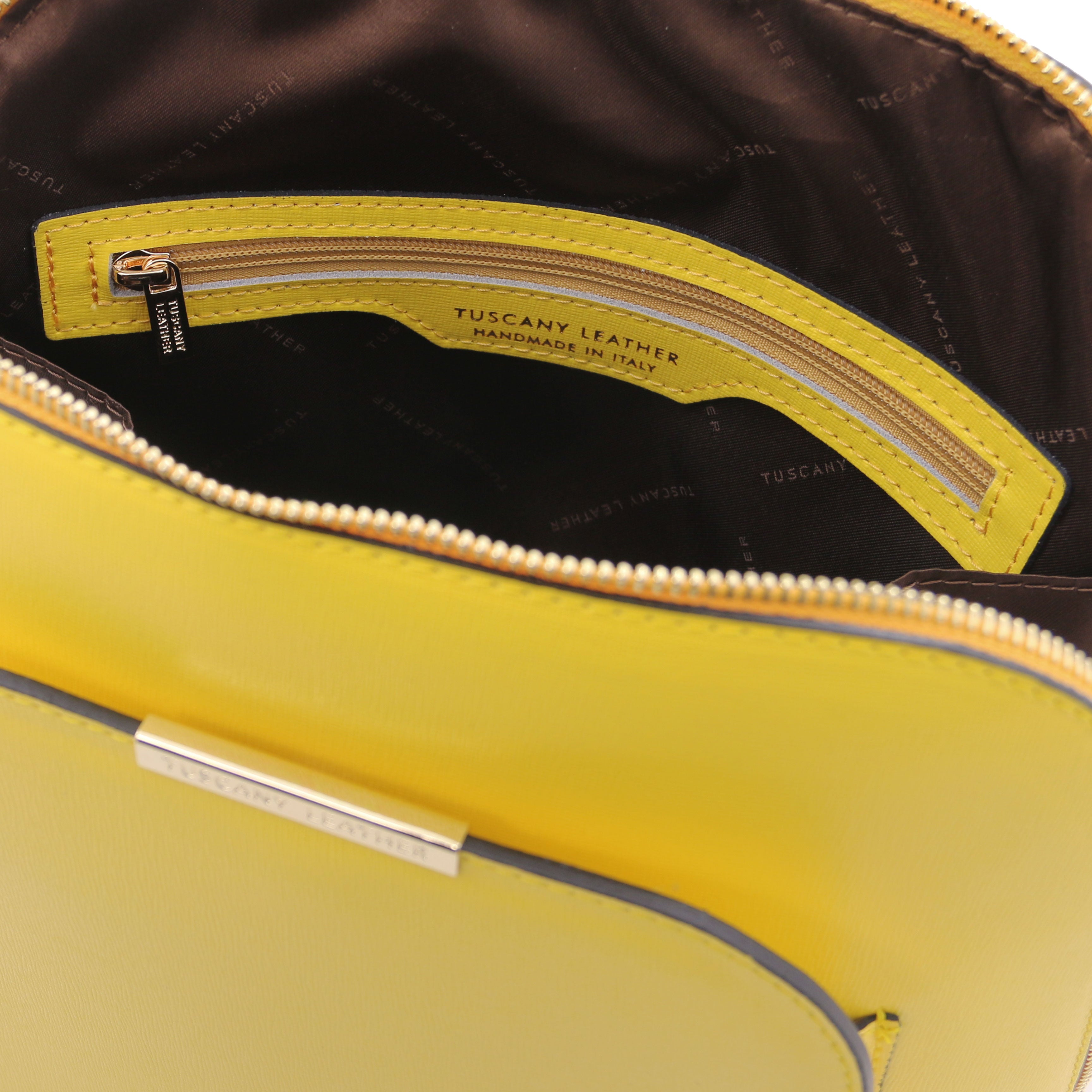 TL Bag Saffiano Italian Leather Backpack