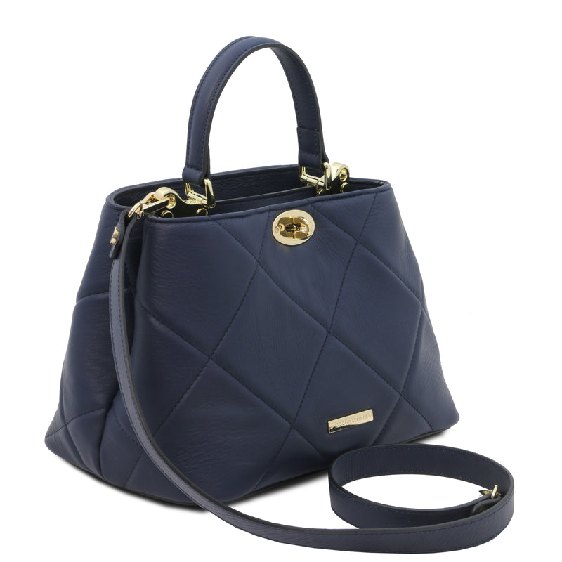 TL Bag Soft Quilted Leather Handbag