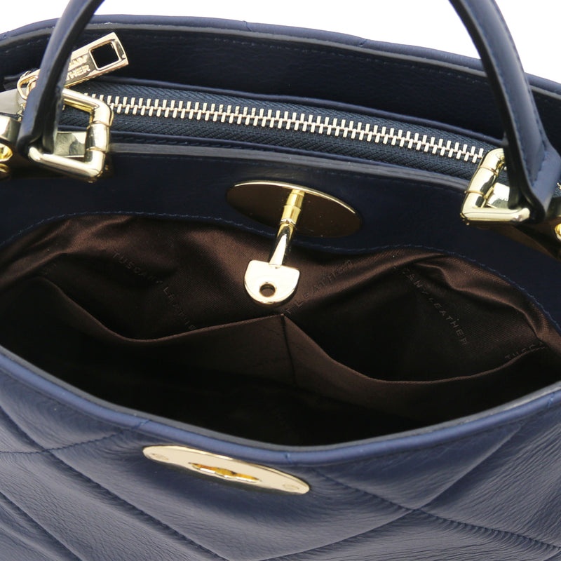 TL Bag Soft Quilted Leather Handbag