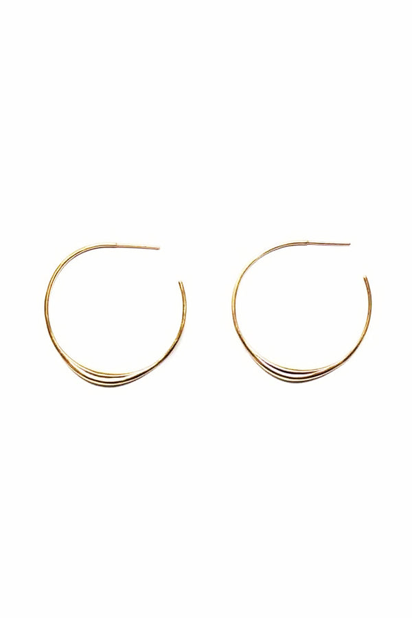 Minimalist Modern Hoop Earrings