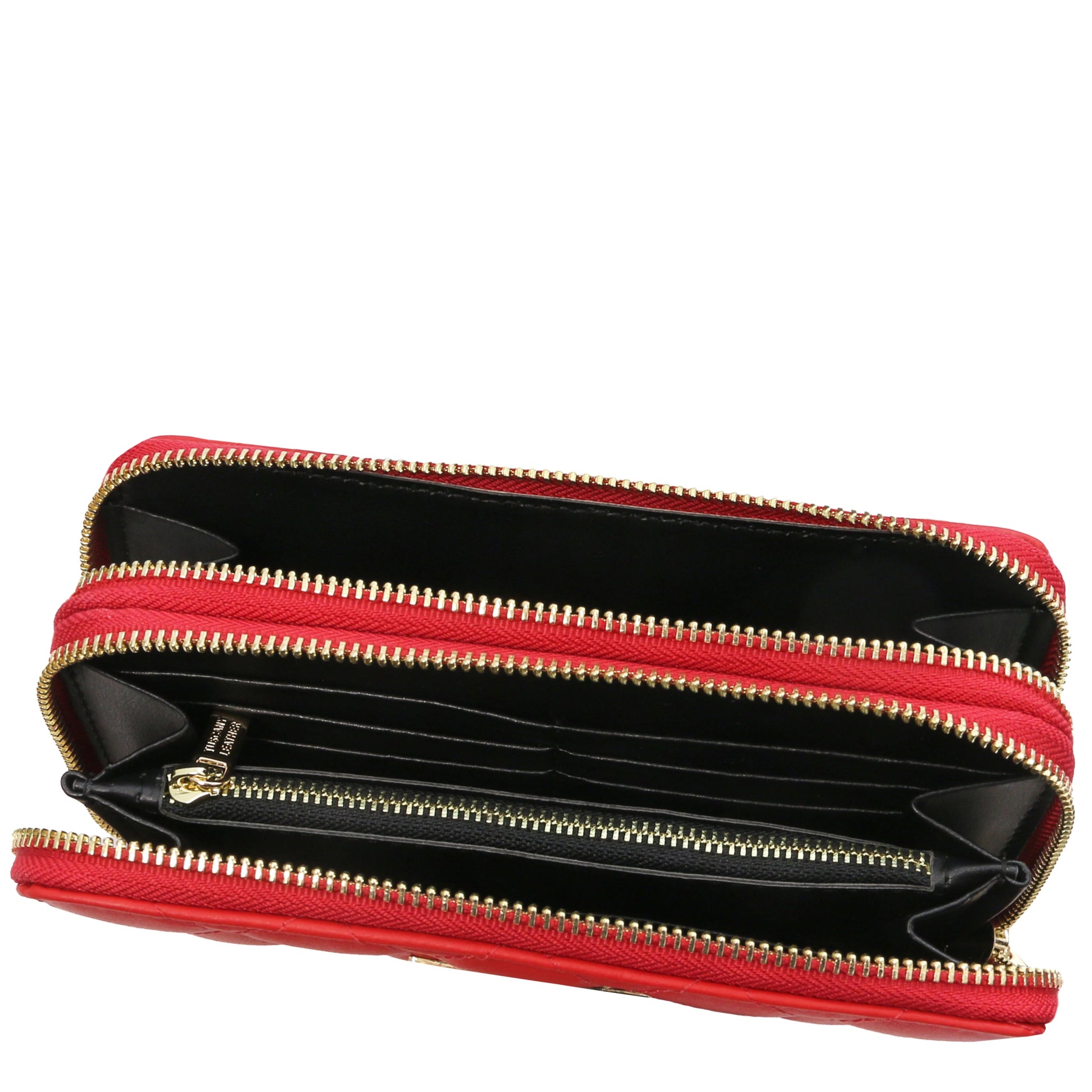 Ada Double Zip Around Soft Italian Leather Wallet - L'Atelier Global