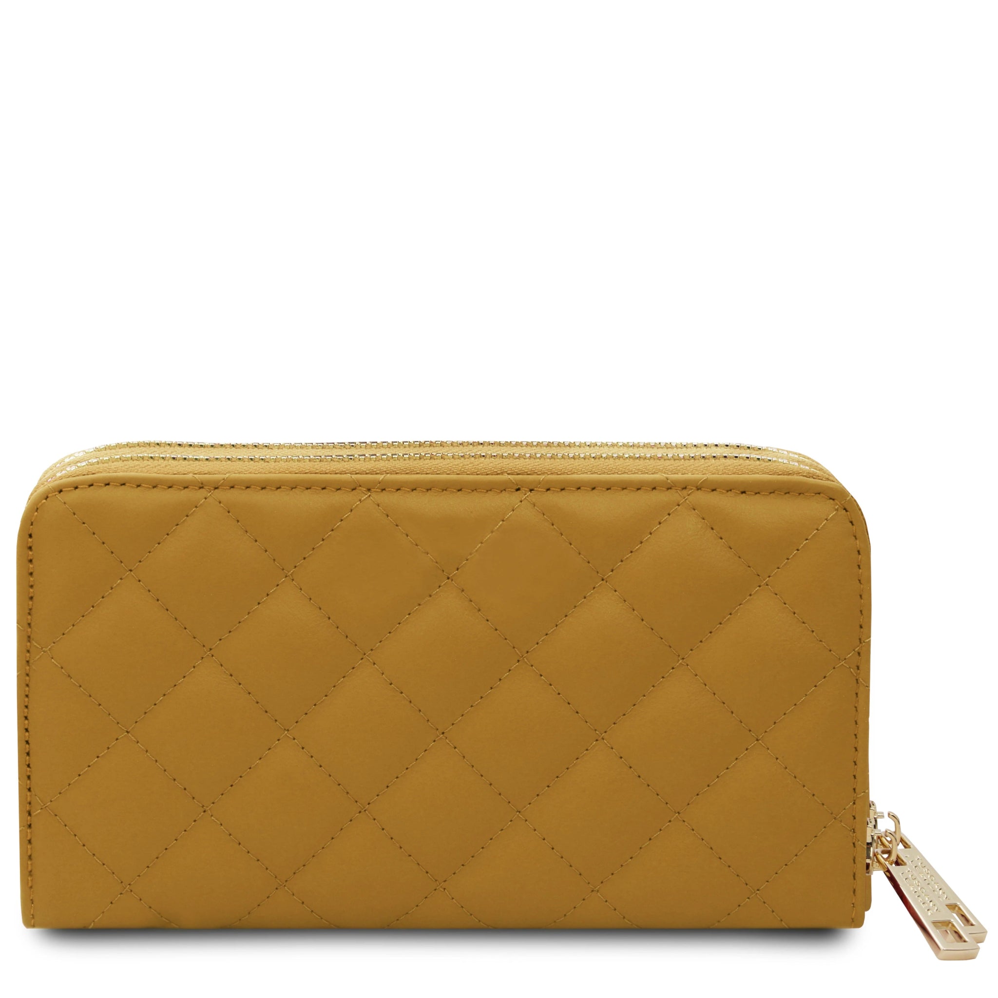 Ada Double Zip Around Soft Italian Leather Wallet - L'Atelier Global