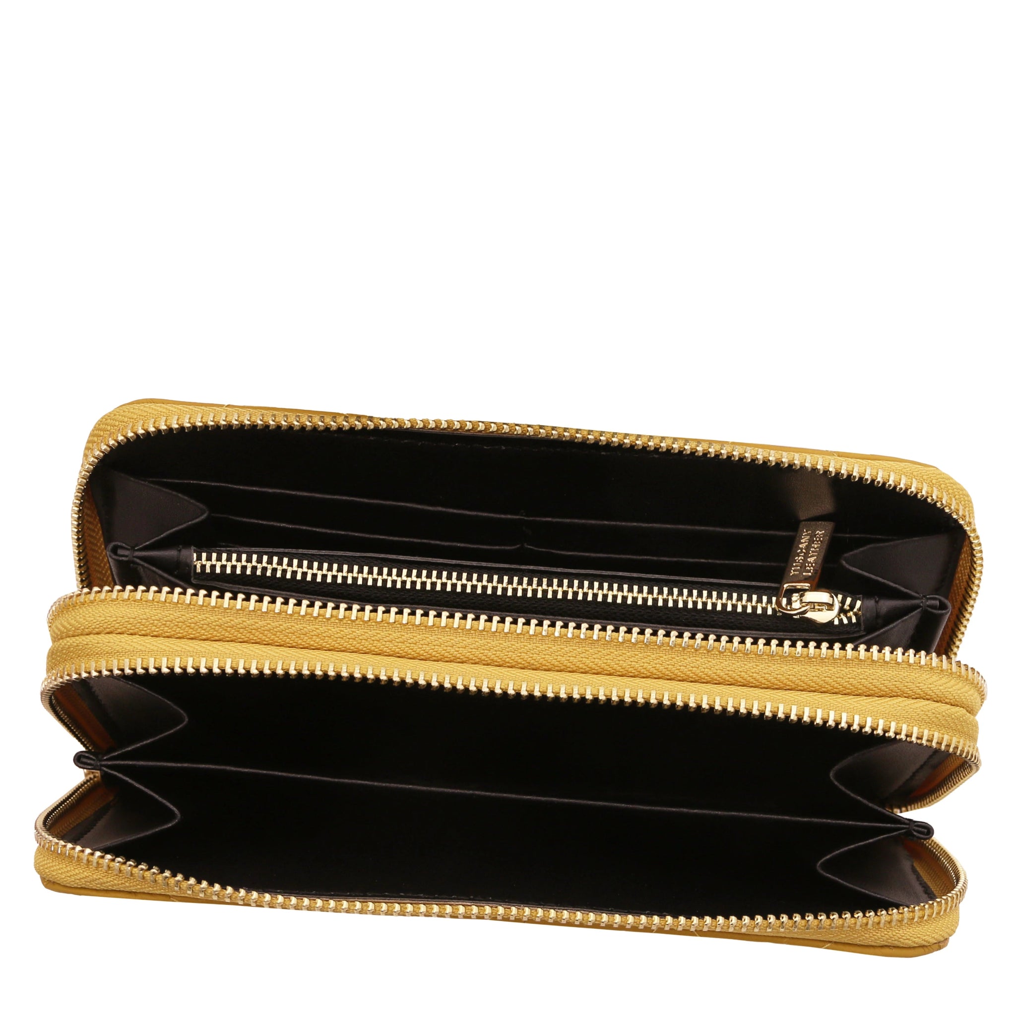 Ada Double Zip Around Soft Italian Leather Wallet - L'Atelier Global