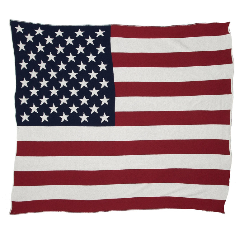 American Flag Eco Throw - L'Atelier Global