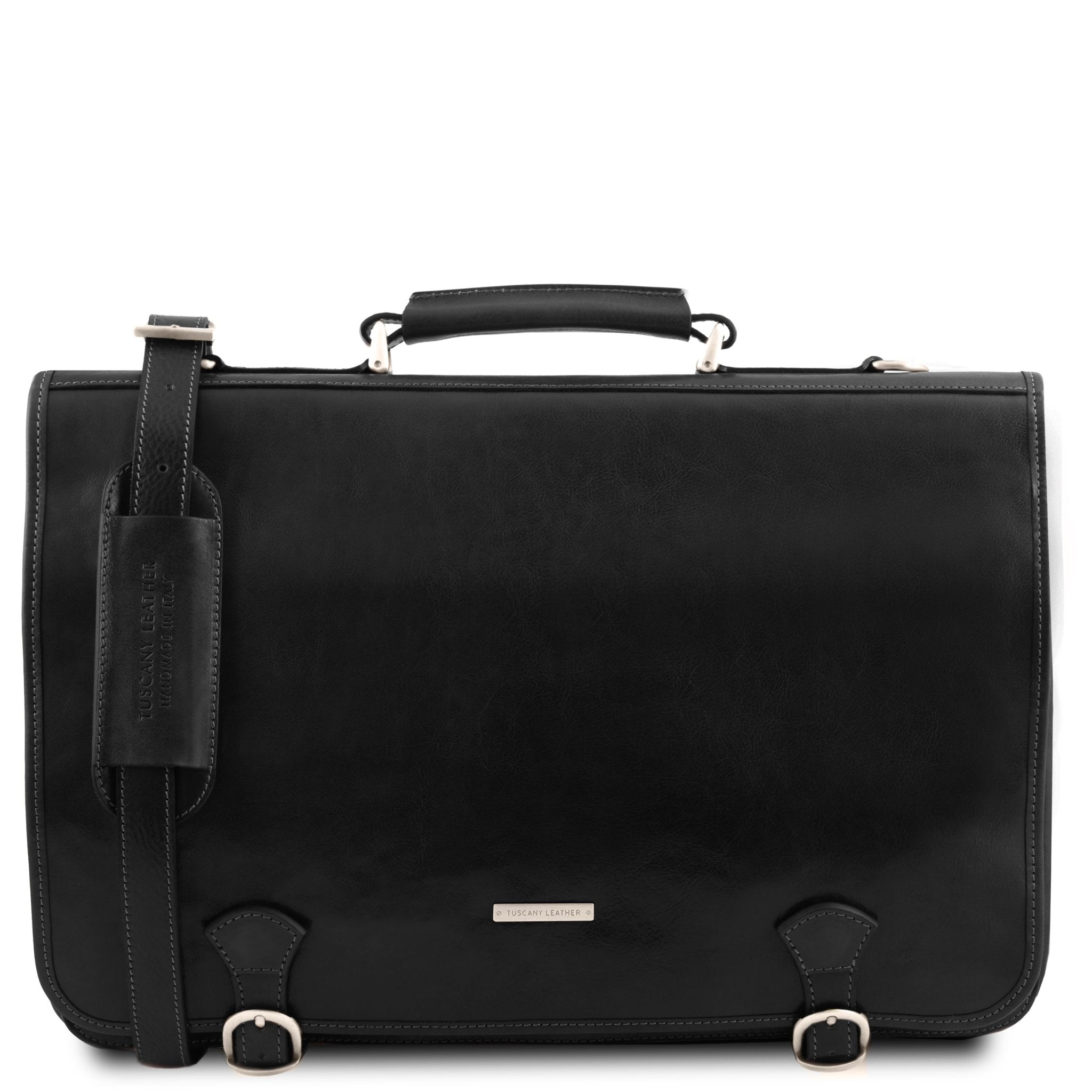 Ancona Leather Messenger Bag - L'Atelier Global