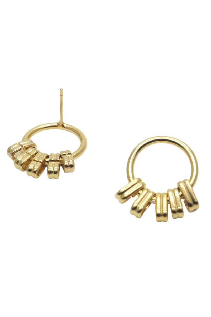 Ariège Gold Stud Earrings - L'Atelier Global