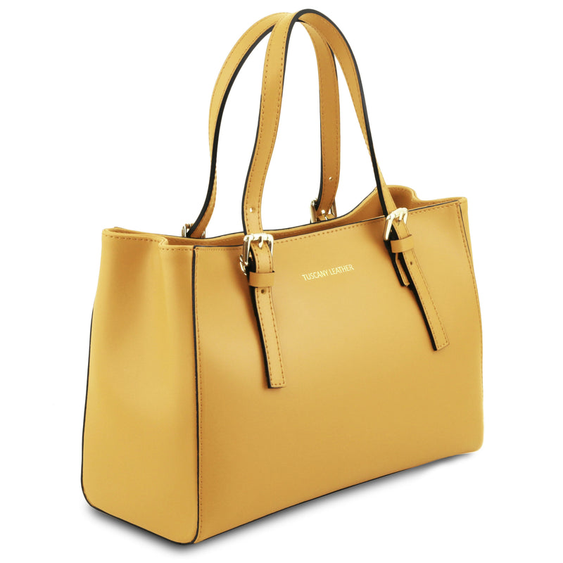 Aura Leather Handbag - L'Atelier Global